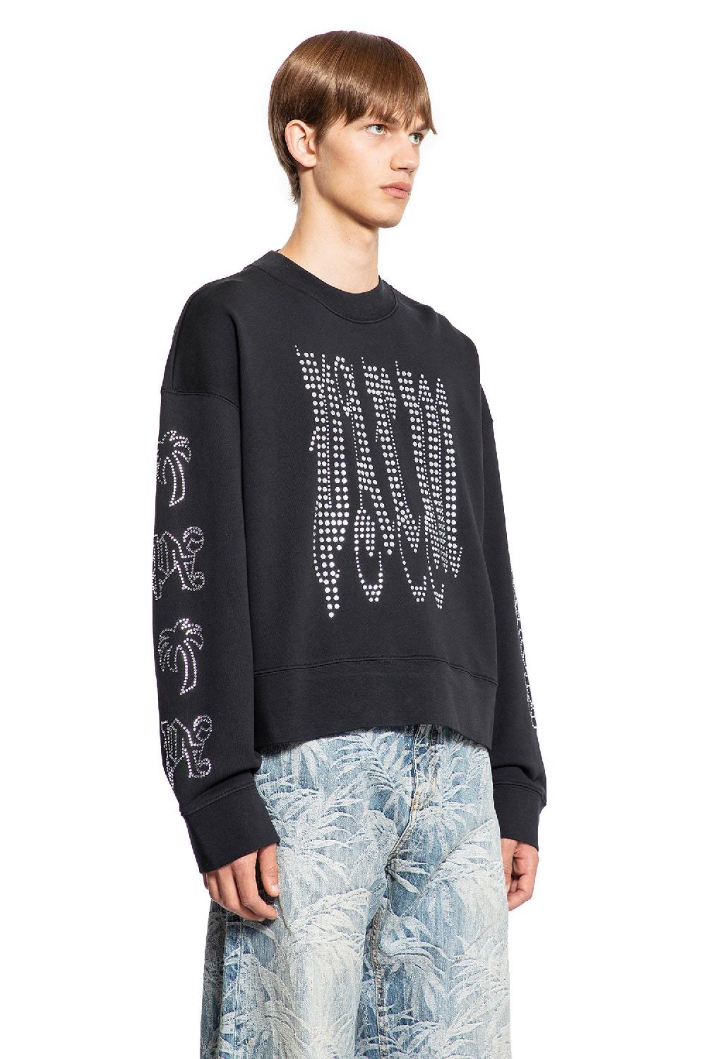 Antonioli PALM ANGELS MAN BLACK SWEATSHIRTS