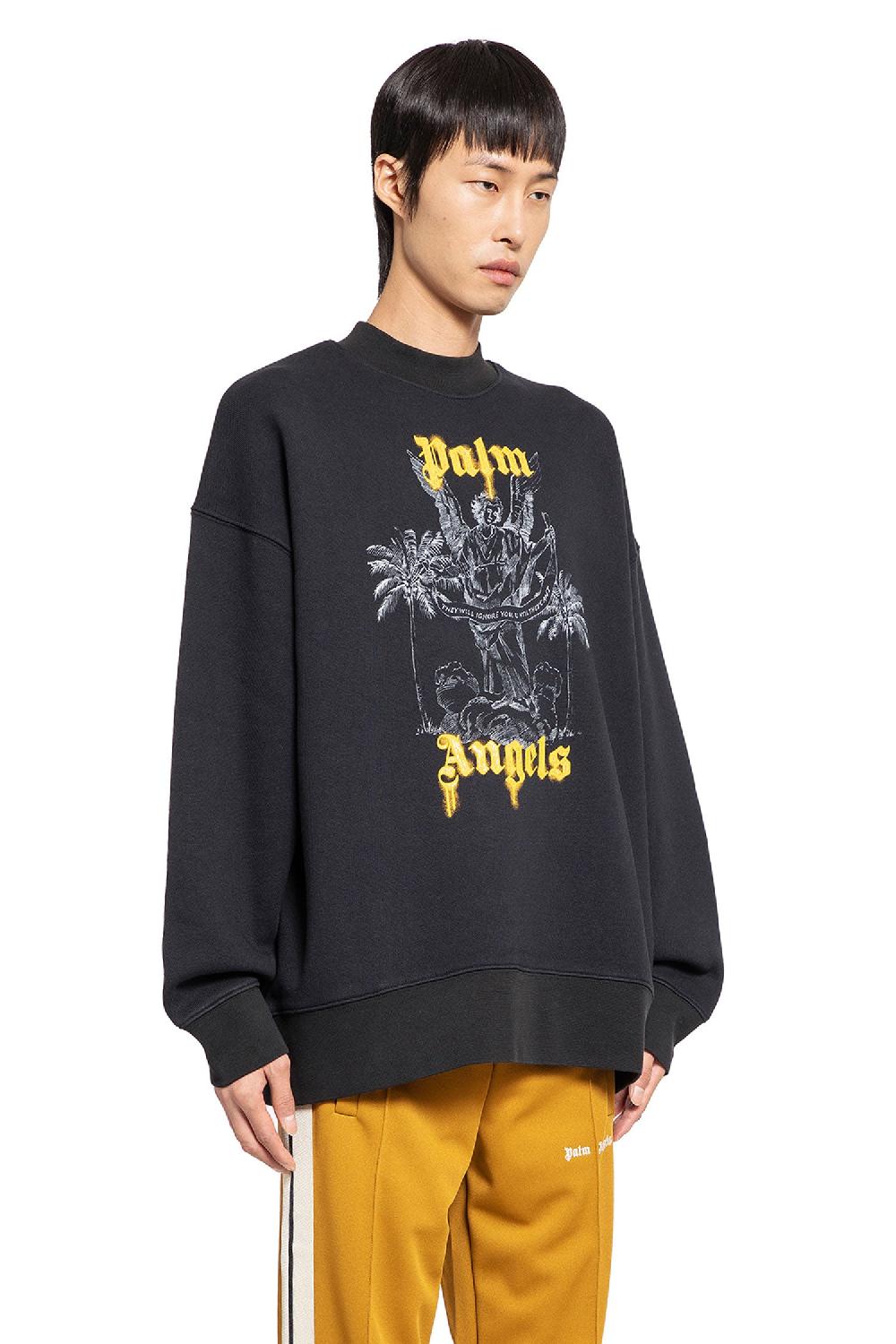 Antonioli PALM ANGELS MAN BLACK SWEATSHIRTS
