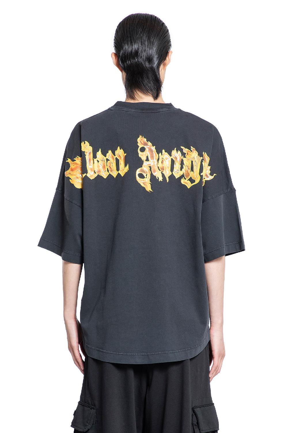 Antonioli PALM ANGELS MAN BLACK T-SHIRTS & TANK TOPS