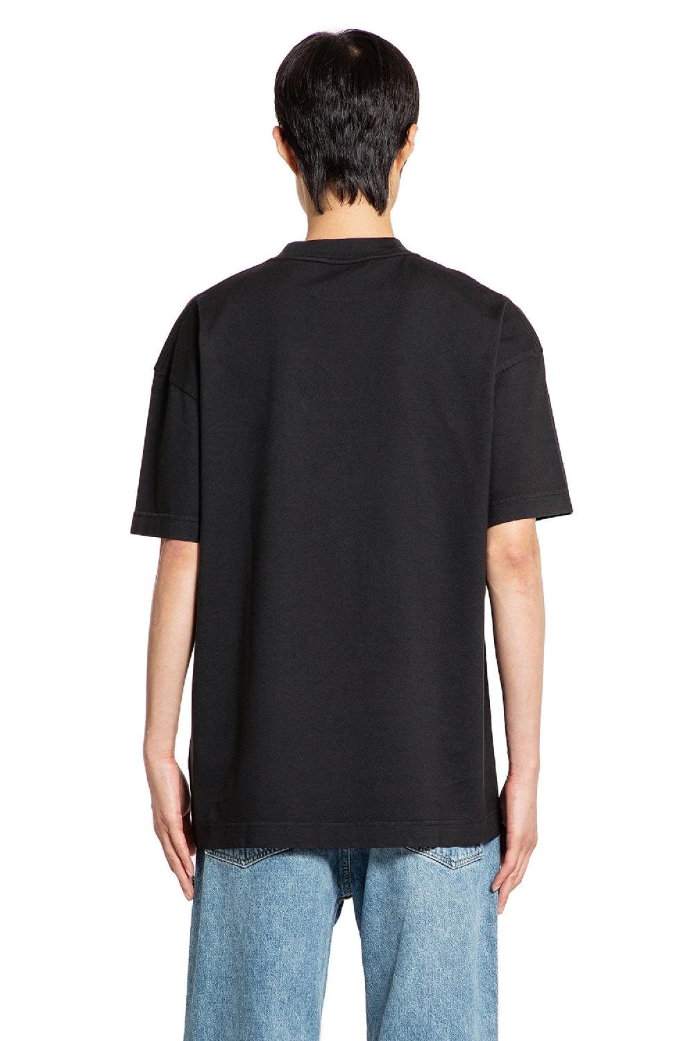 Antonioli PALM ANGELS MAN BLACK T-SHIRTS & TANK TOPS