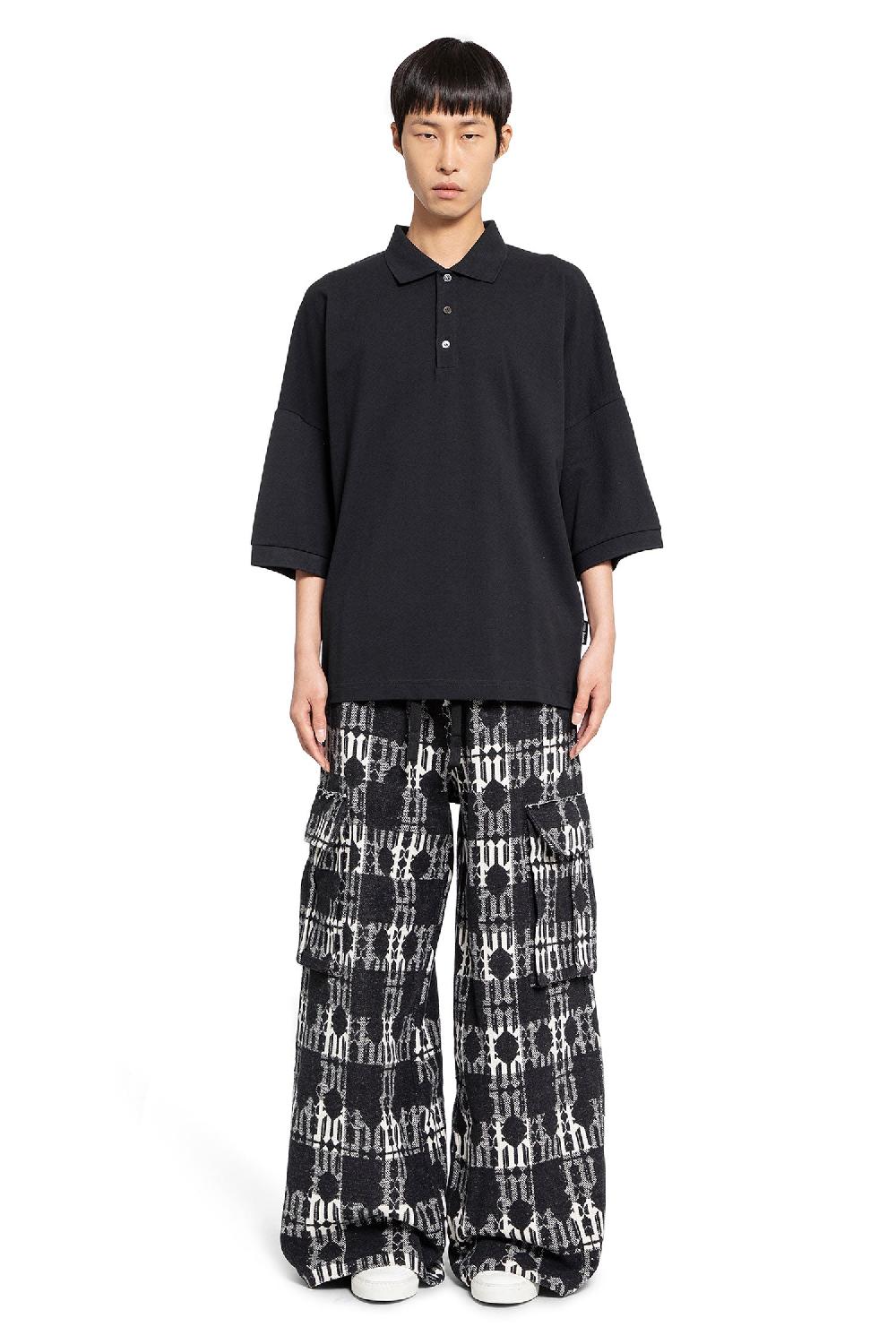 Antonioli PALM ANGELS MAN BLACK T-SHIRTS & TANK TOPS