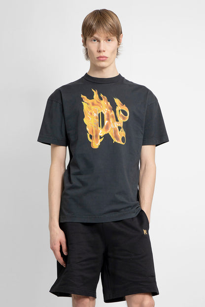 Antonioli PALM ANGELS MAN BLACK T-SHIRTS & TANK TOPS