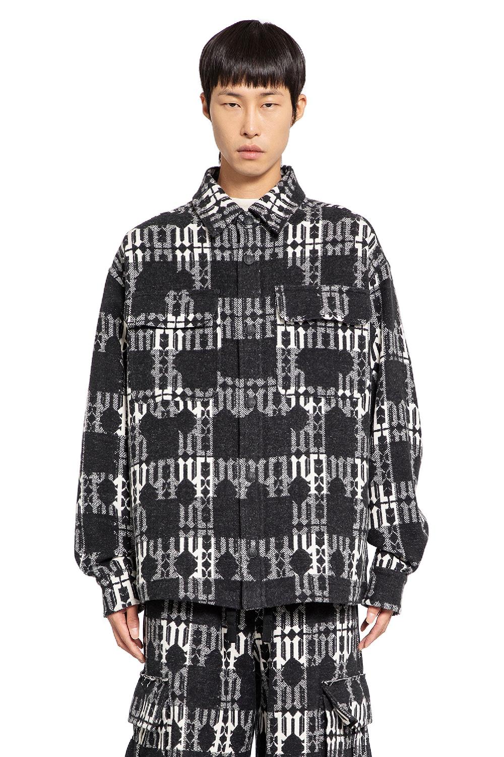 Antonioli PALM ANGELS MAN BLACK&WHITE JACKETS