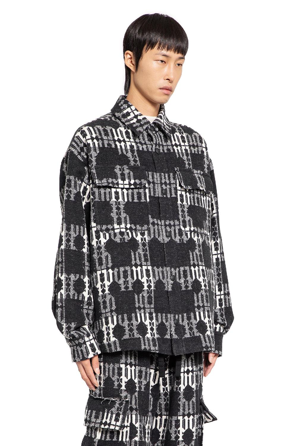 Antonioli PALM ANGELS MAN BLACK&WHITE JACKETS