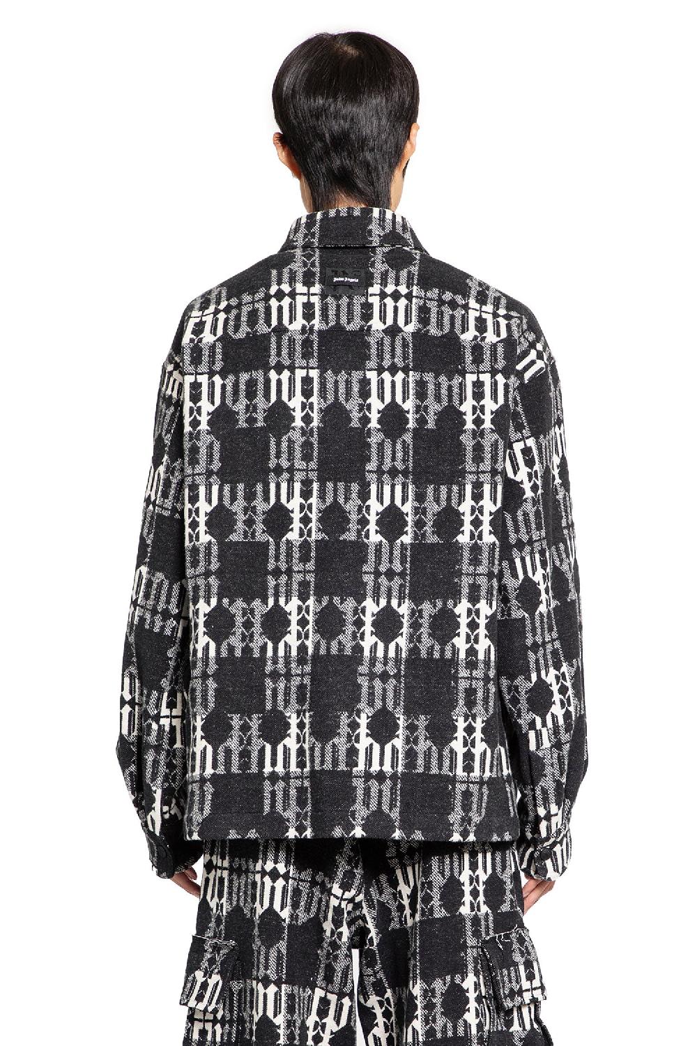 Antonioli PALM ANGELS MAN BLACK&WHITE JACKETS
