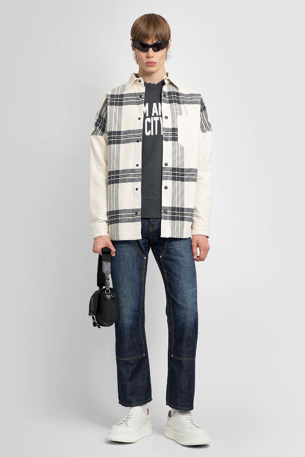 Antonioli PALM ANGELS MAN BLACK&WHITE SHIRTS