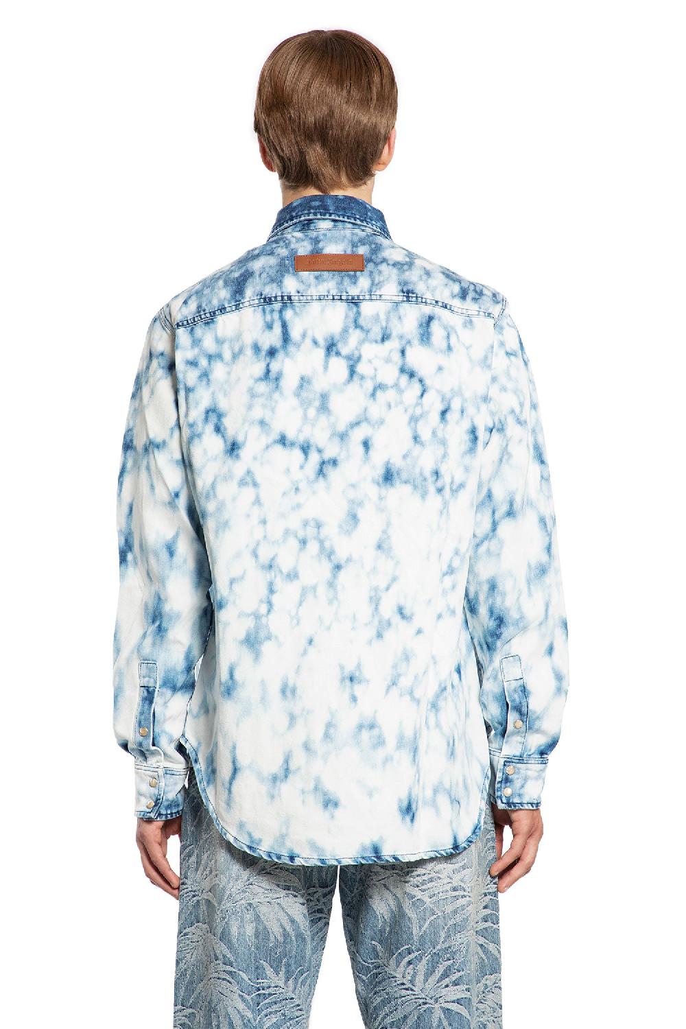 Antonioli PALM ANGELS MAN BLUE SHIRTS