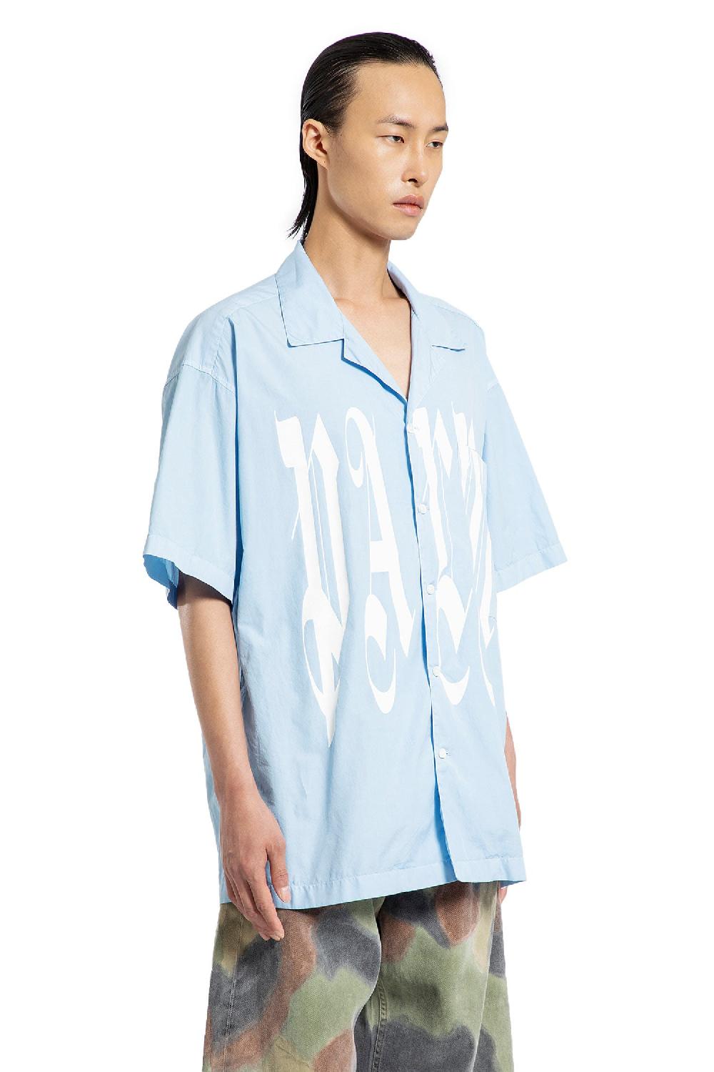 Antonioli PALM ANGELS MAN BLUE SHIRTS