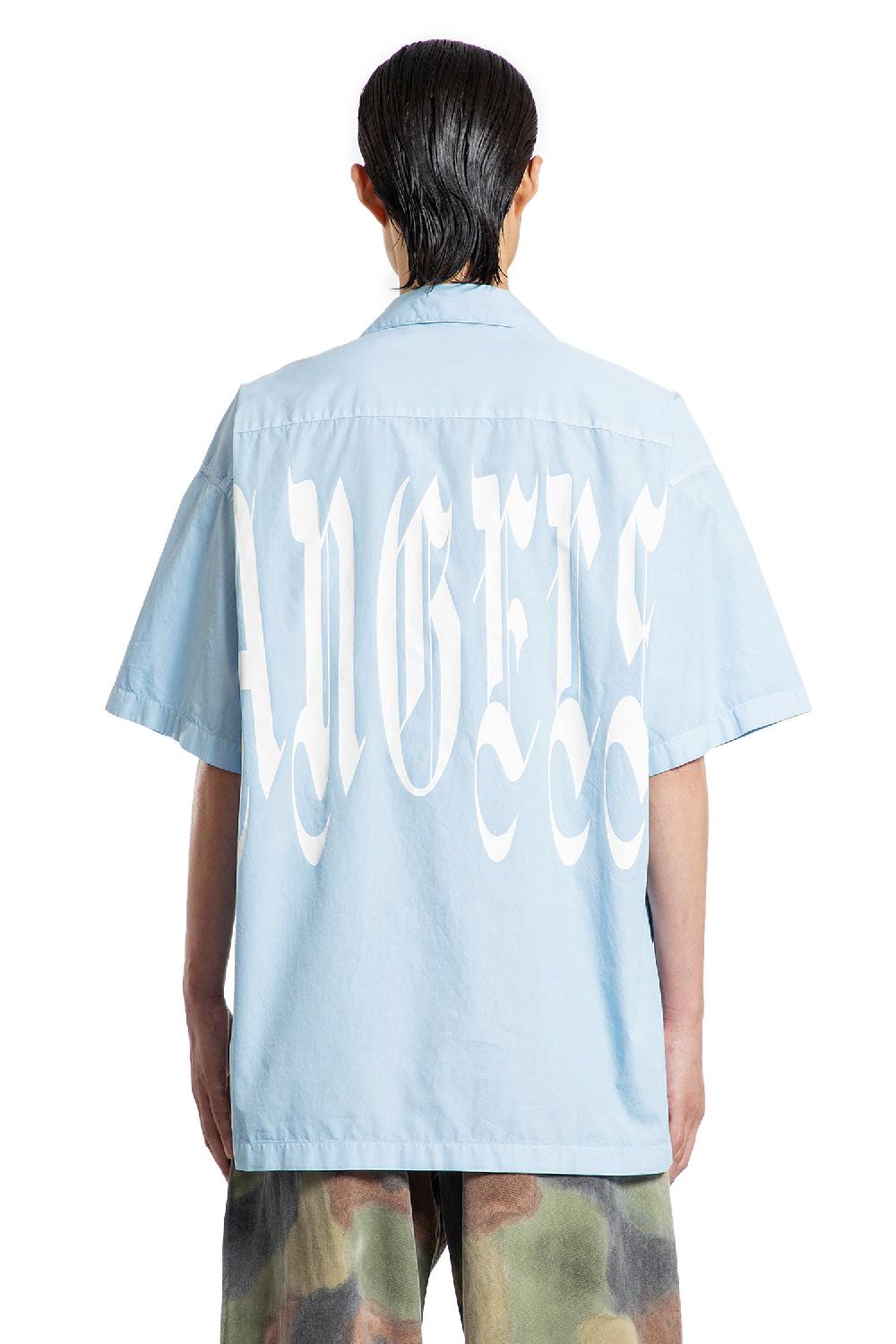 Antonioli PALM ANGELS MAN BLUE SHIRTS