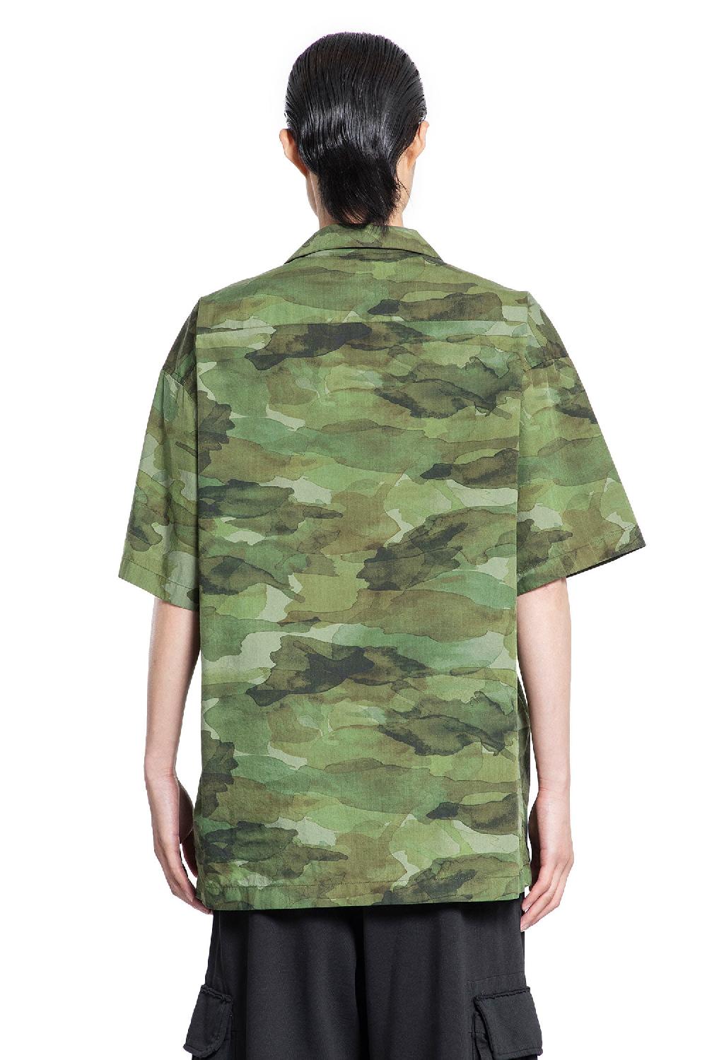 Antonioli PALM ANGELS MAN GREEN SHIRTS