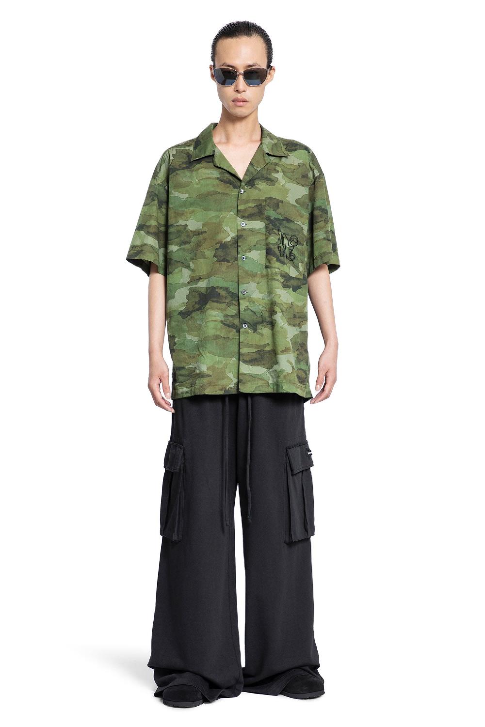 Antonioli PALM ANGELS MAN GREEN SHIRTS