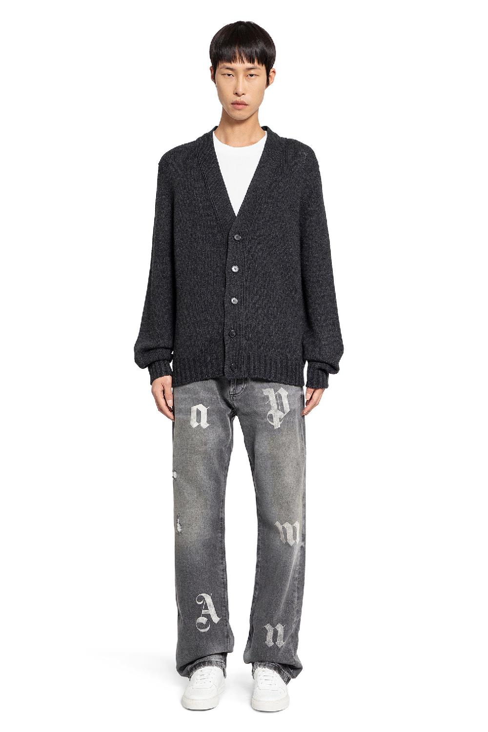 Antonioli PALM ANGELS MAN GREY KNITWEAR