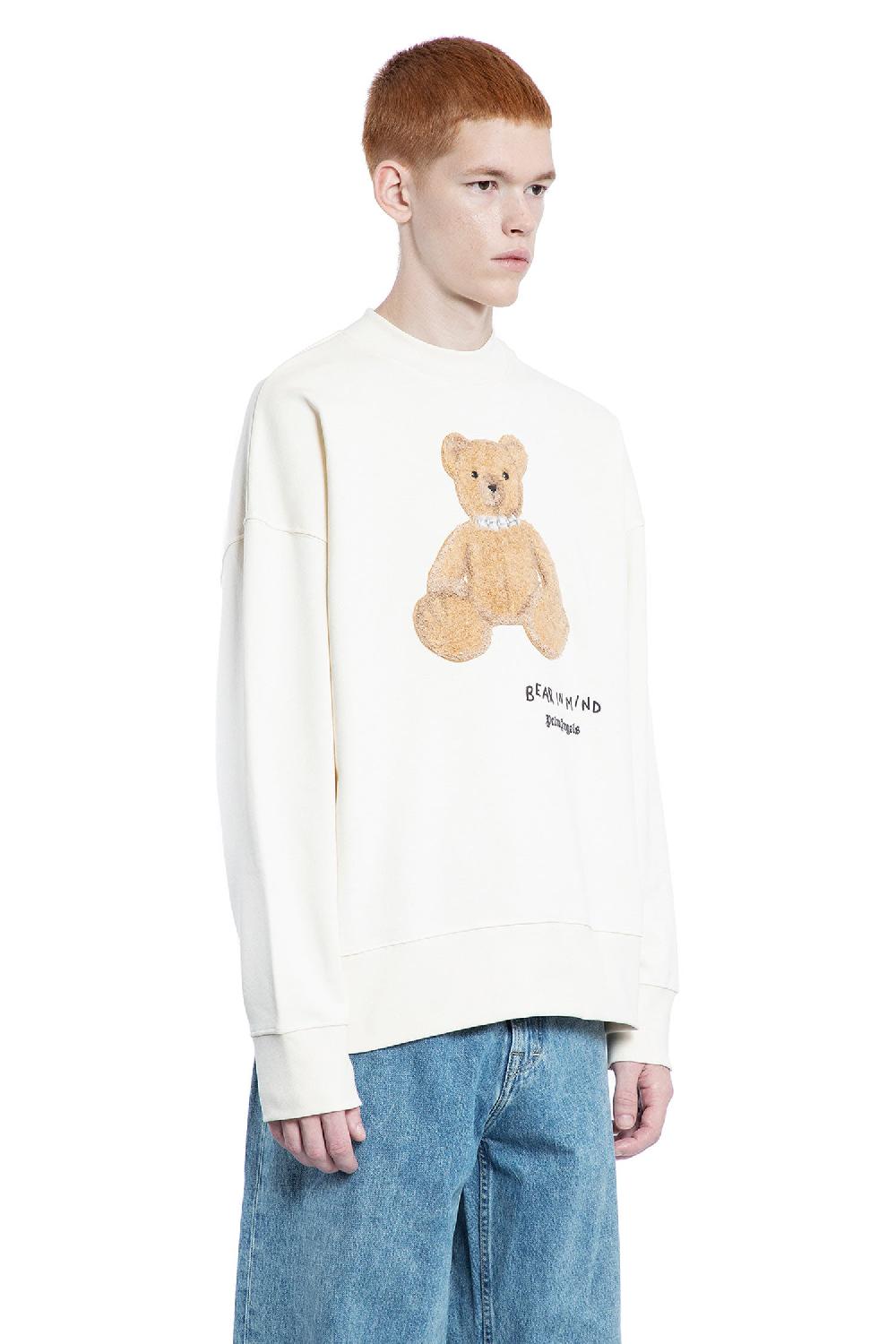 Antonioli PALM ANGELS MAN OFF-WHITE SWEATSHIRTS