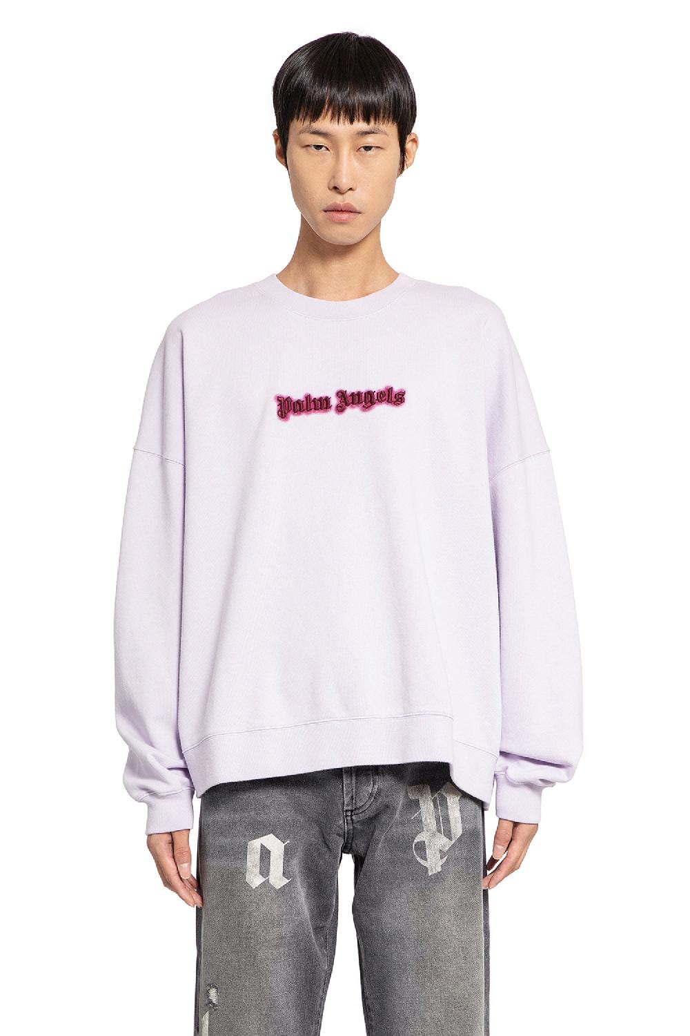 Antonioli PALM ANGELS MAN PURPLE SWEATSHIRTS