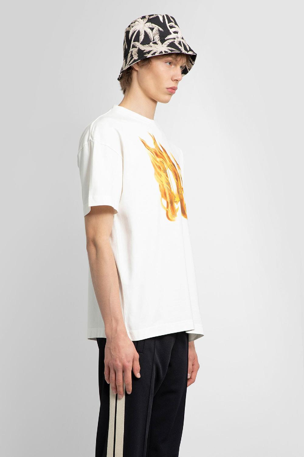 Antonioli PALM ANGELS MAN WHITE T-SHIRTS & TANK TOPS