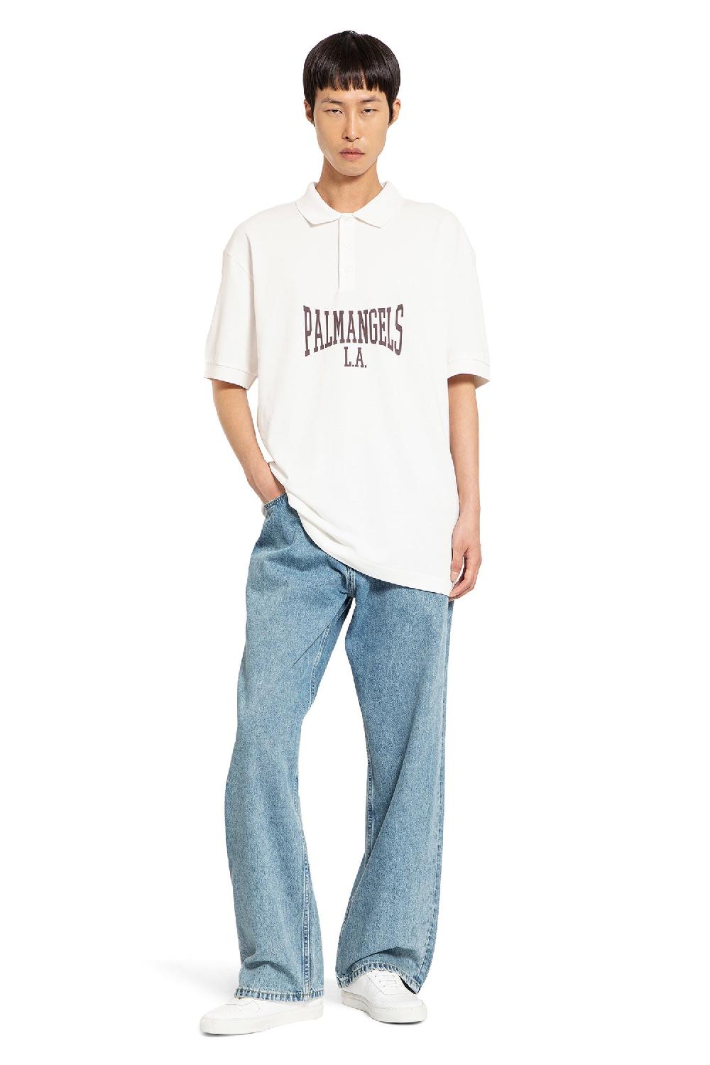 Antonioli PALM ANGELS MAN WHITE T-SHIRTS & TANK TOPS