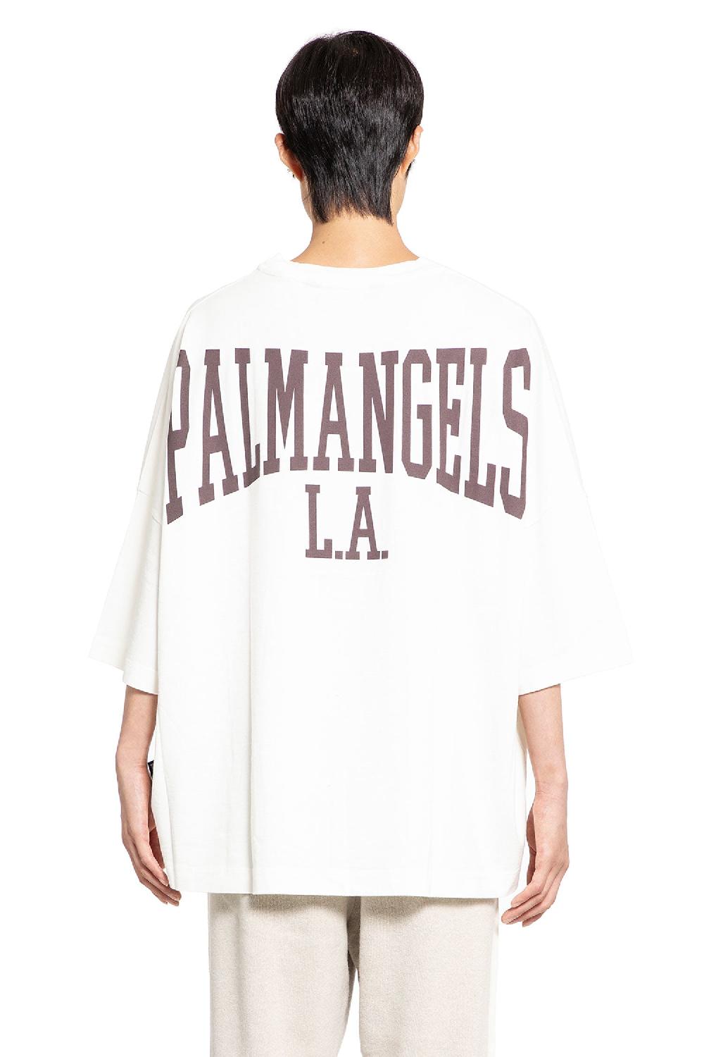 Antonioli PALM ANGELS MAN WHITE T-SHIRTS & TANK TOPS