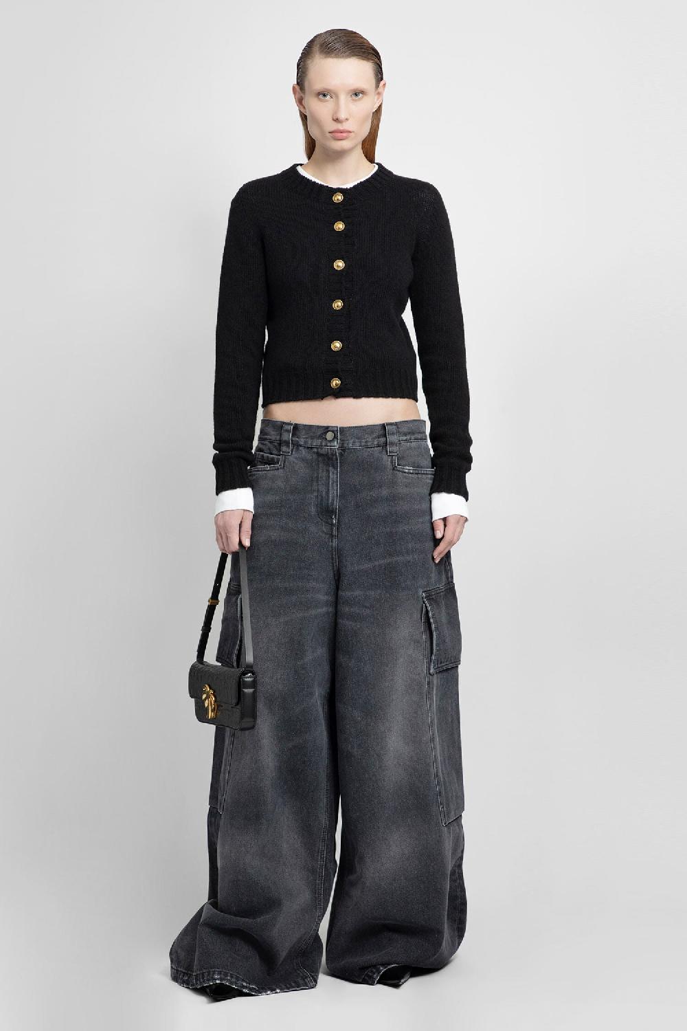 Antonioli PALM ANGELS WOMAN BLACK KNITWEAR