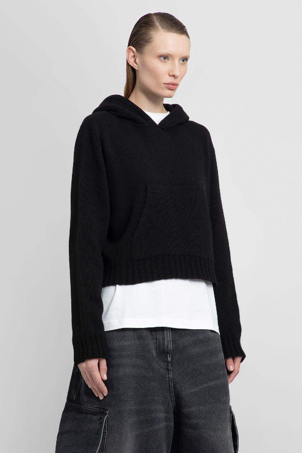 Antonioli PALM ANGELS WOMAN BLACK KNITWEAR