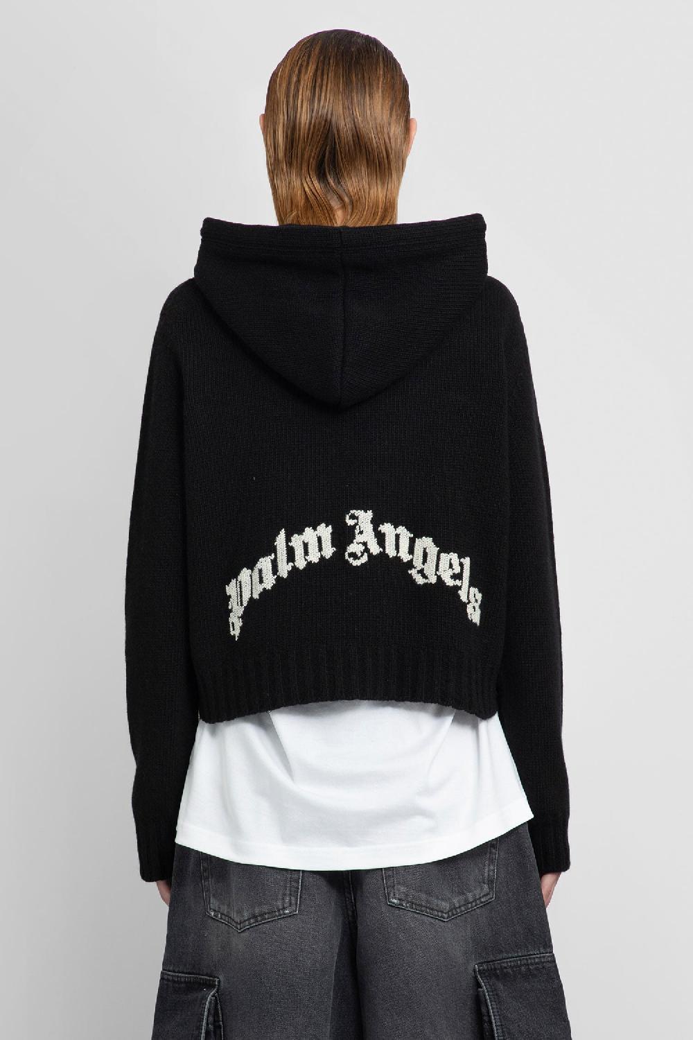 Antonioli PALM ANGELS WOMAN BLACK KNITWEAR