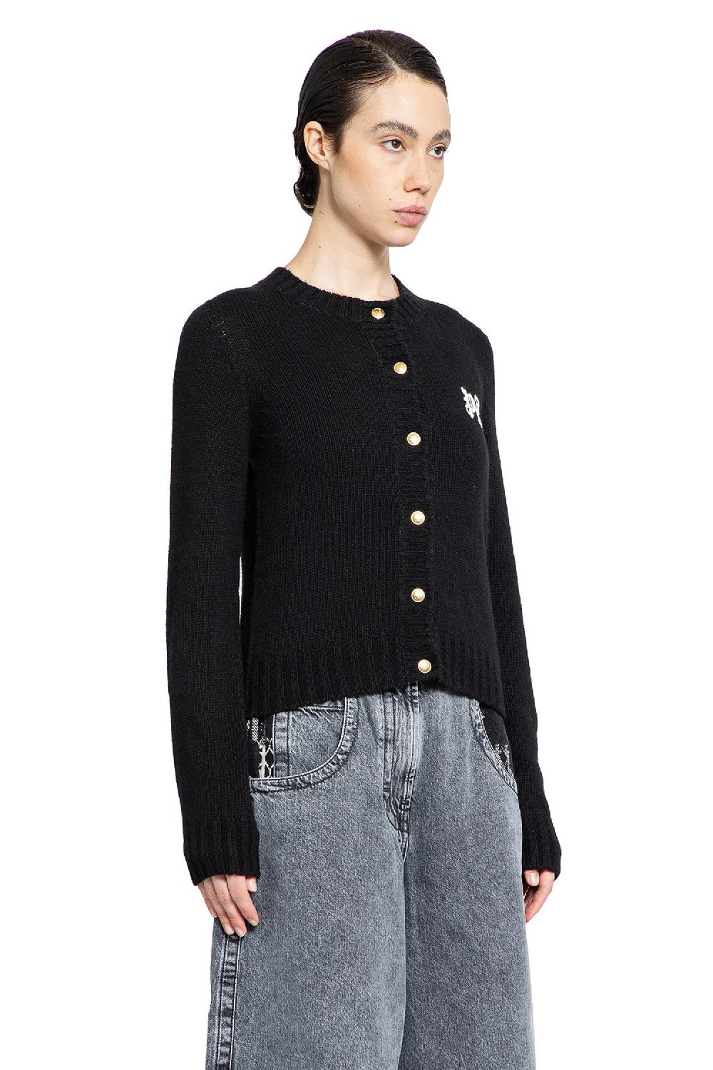 Antonioli PALM ANGELS WOMAN BLACK KNITWEAR