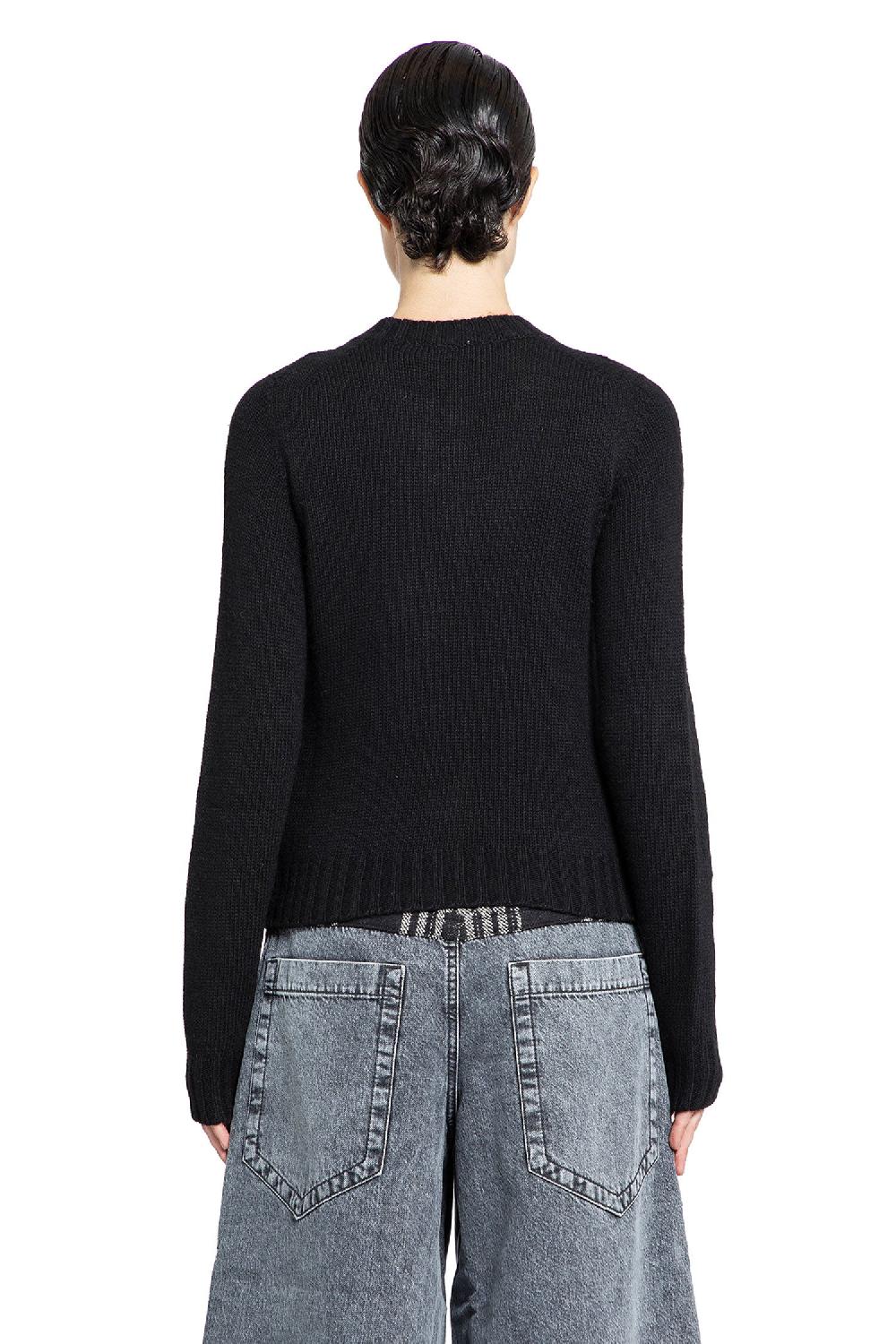Antonioli PALM ANGELS WOMAN BLACK KNITWEAR