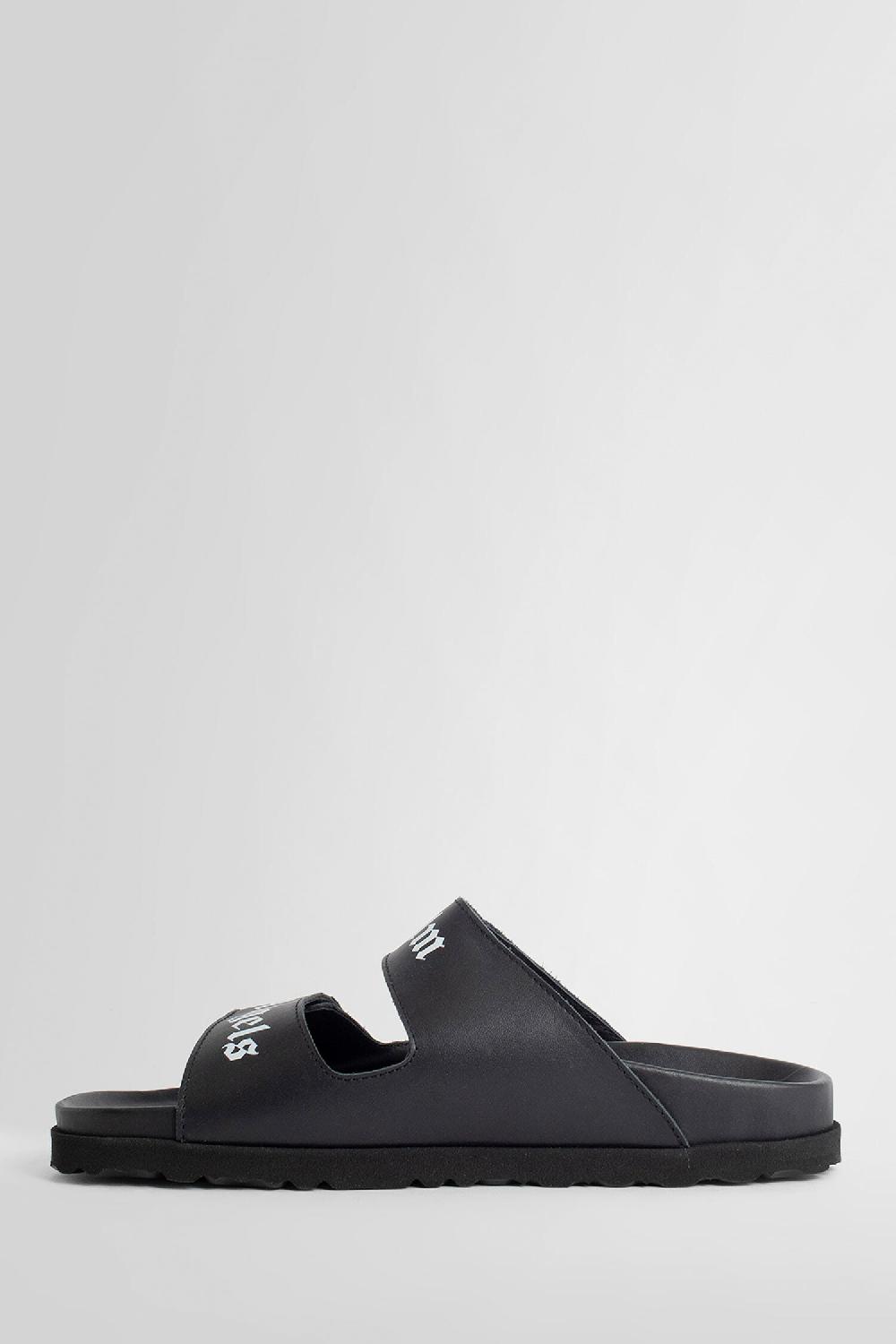 Antonioli PALM ANGELS WOMAN BLACK SANDALS & SLIDES