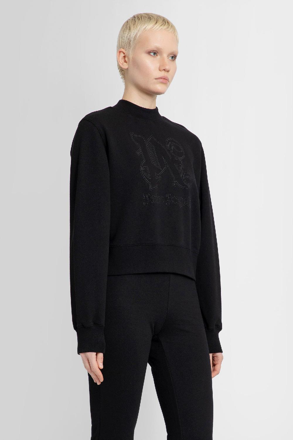 Antonioli PALM ANGELS WOMAN BLACK SWEATSHIRTS