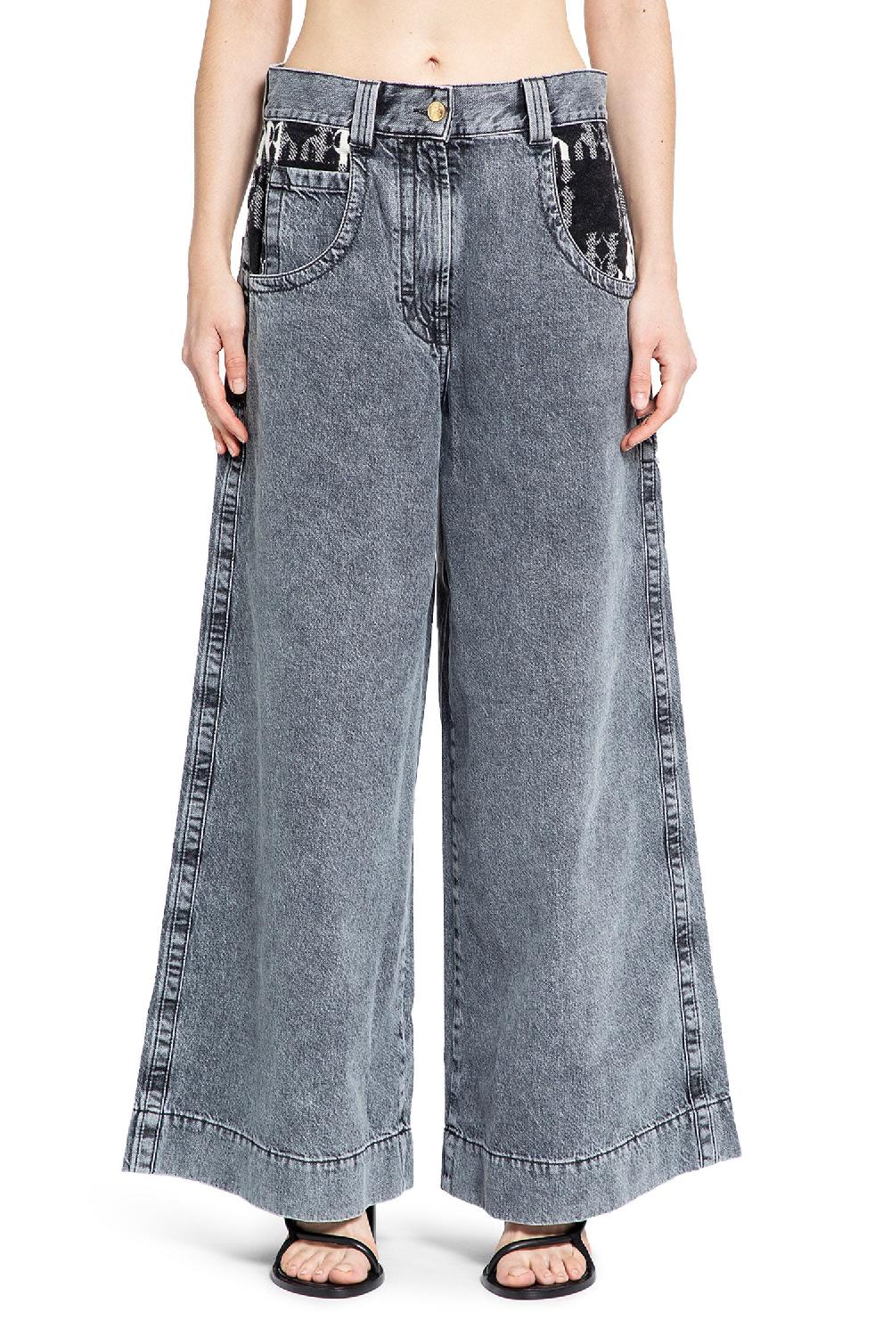 Antonioli PALM ANGELS WOMAN GREY JEANS