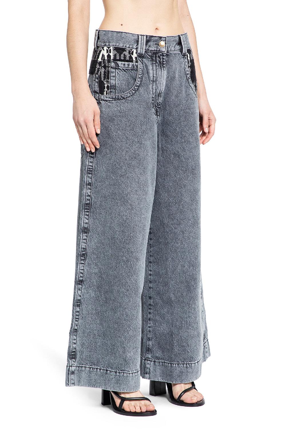 Antonioli PALM ANGELS WOMAN GREY JEANS