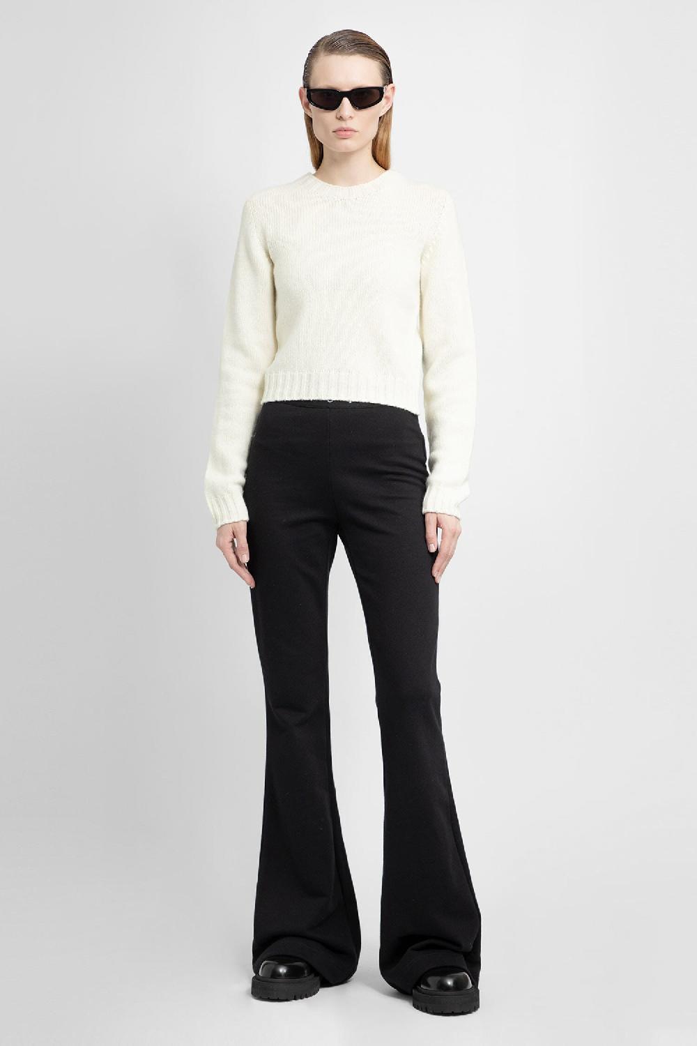 Antonioli PALM ANGELS WOMAN OFF-WHITE KNITWEAR