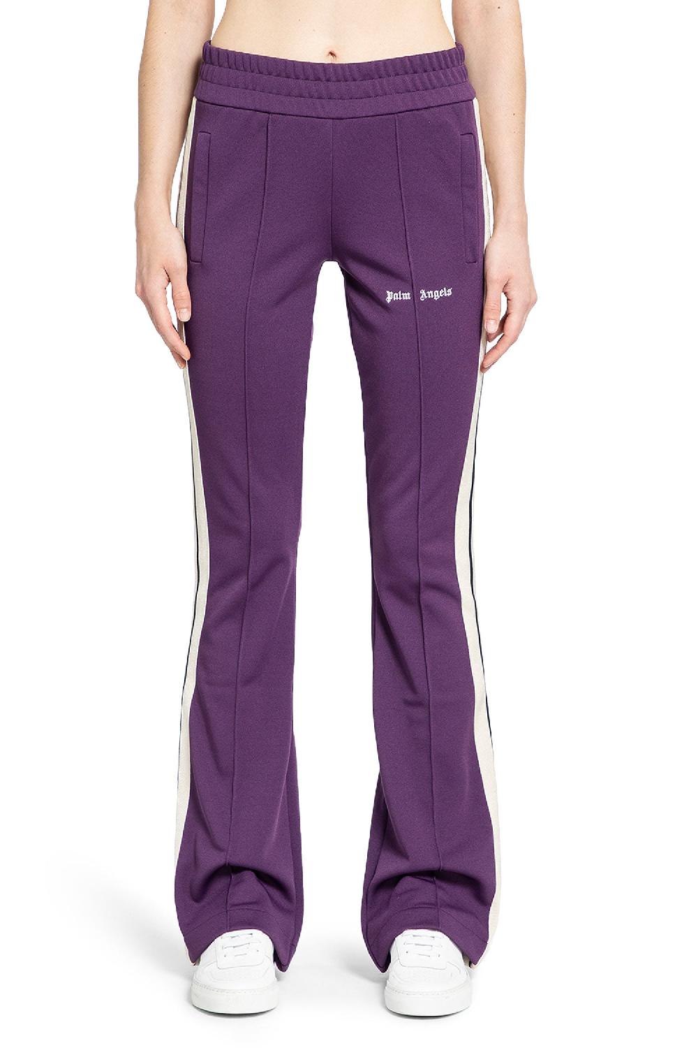 Antonioli PALM ANGELS WOMAN PURPLE TROUSERS