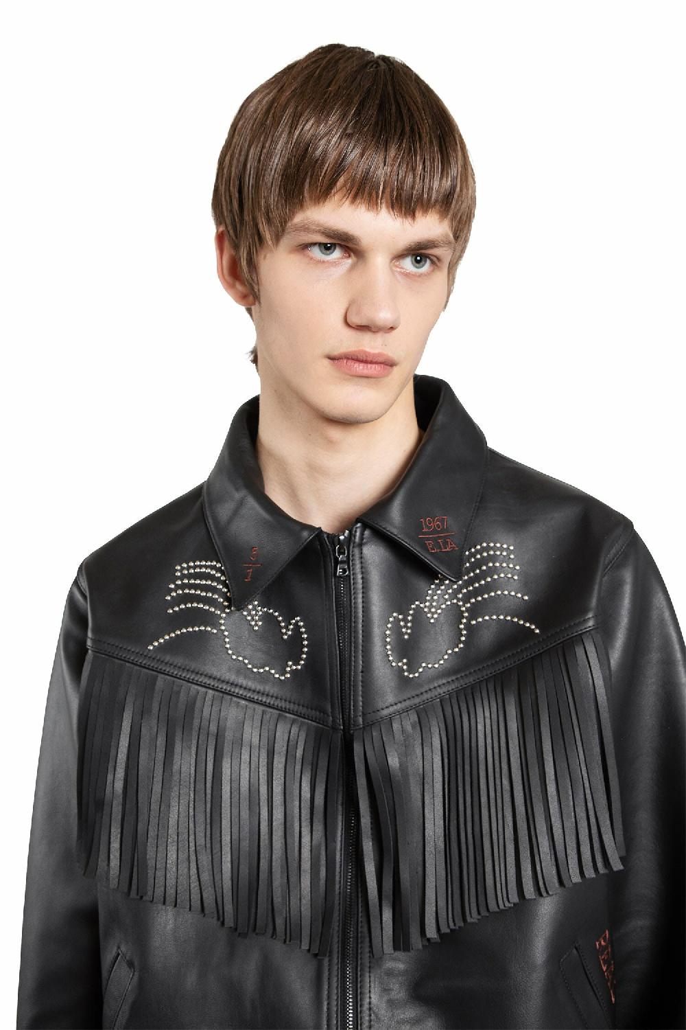 Antonioli PALY HOLLYWOOD MAN BLACK JACKETS