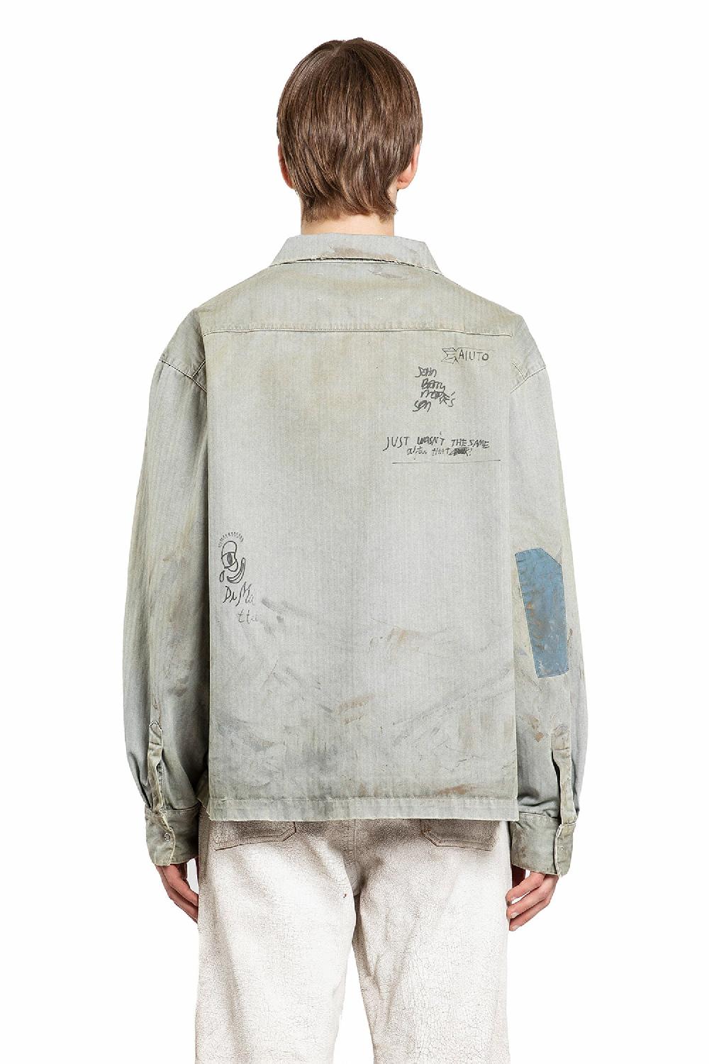 Antonioli PALY HOLLYWOOD MAN GREY SHIRTS