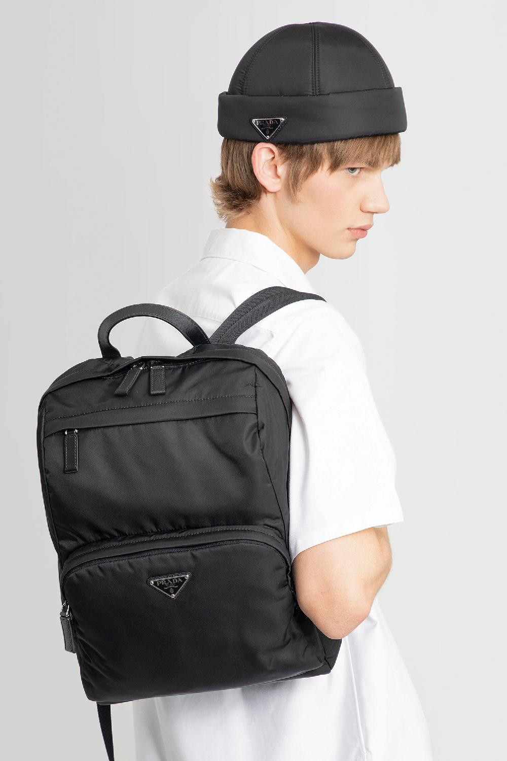 Antonioli PRADA MAN BLACK BACKPACKS & TRAVEL BAGS