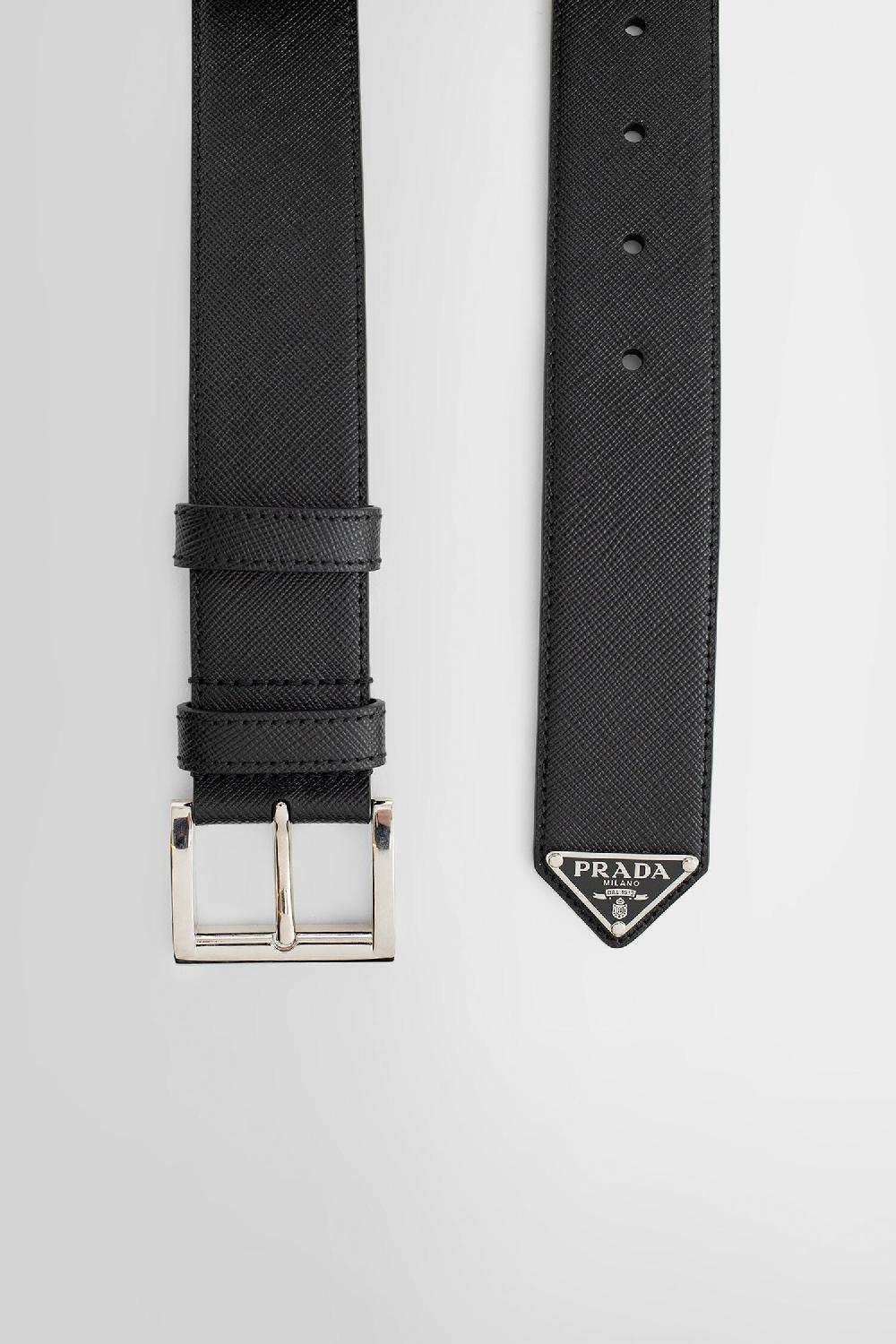 Antonioli PRADA MAN BLACK BELTS