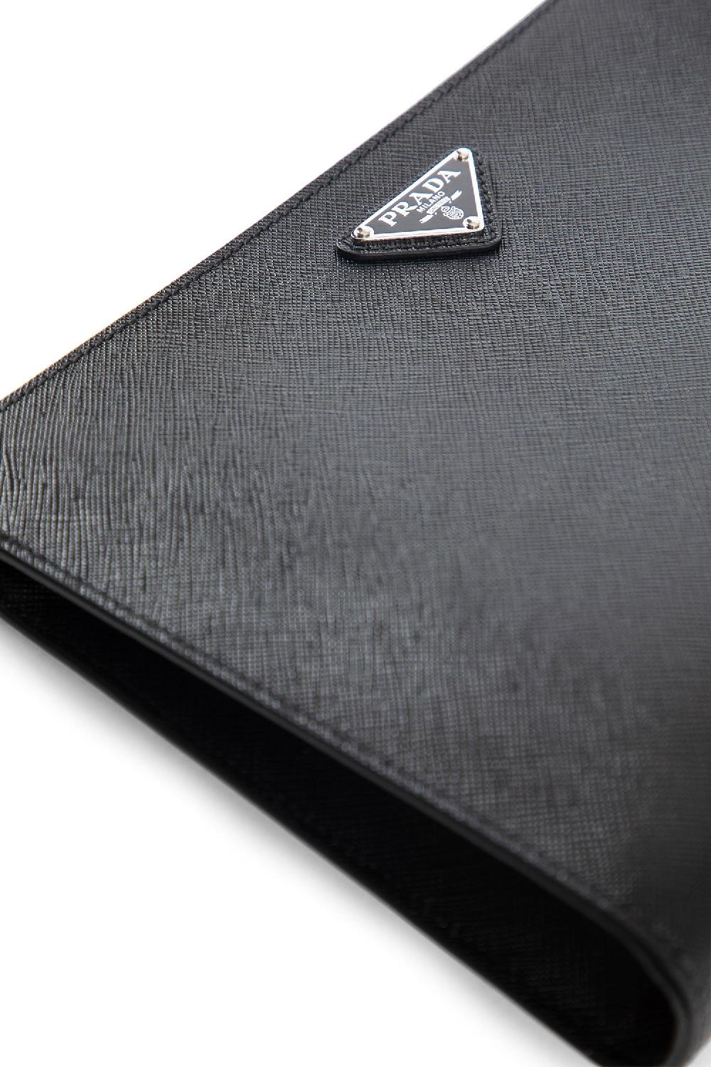 Antonioli PRADA MAN BLACK CLUTCHES & POUCHES