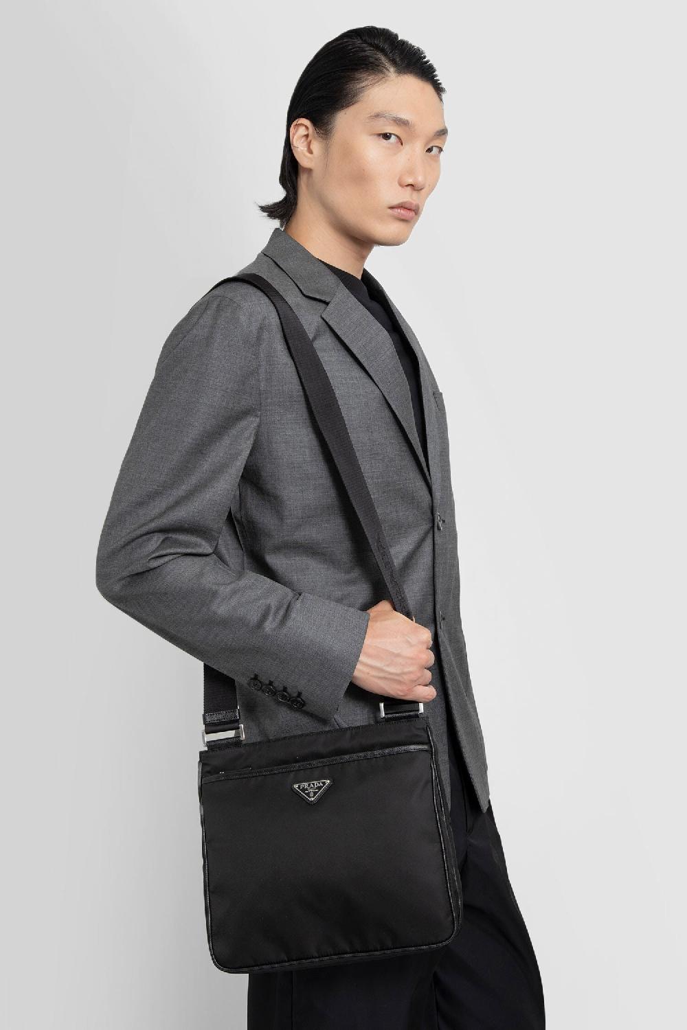 Antonioli PRADA MAN BLACK CROSSBODY BAGS
