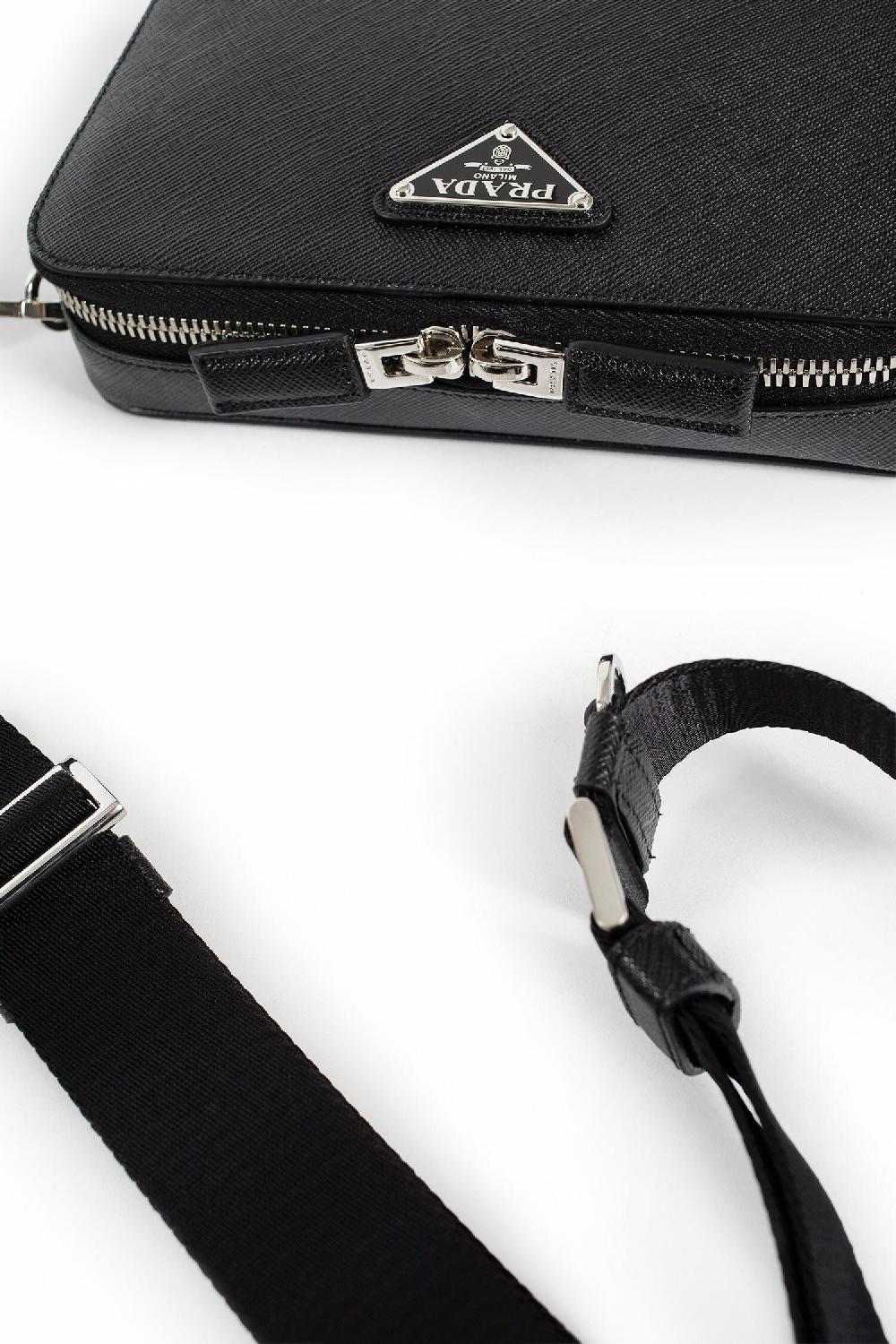 Antonioli PRADA MAN BLACK CROSSBODY BAGS
