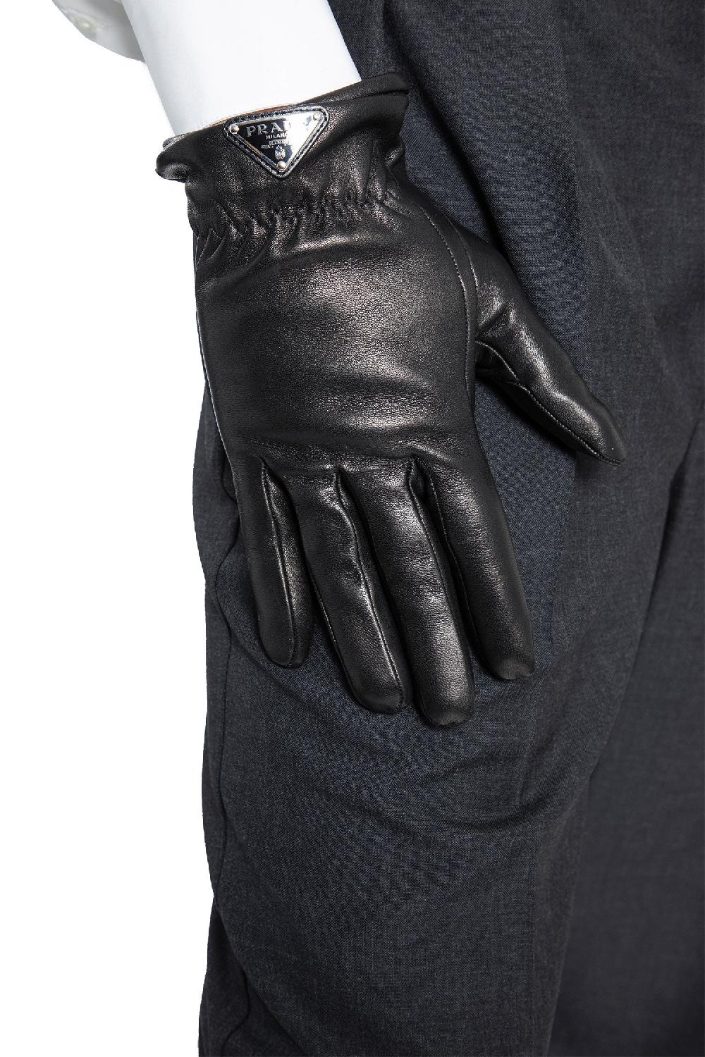 Antonioli PRADA MAN BLACK GLOVES