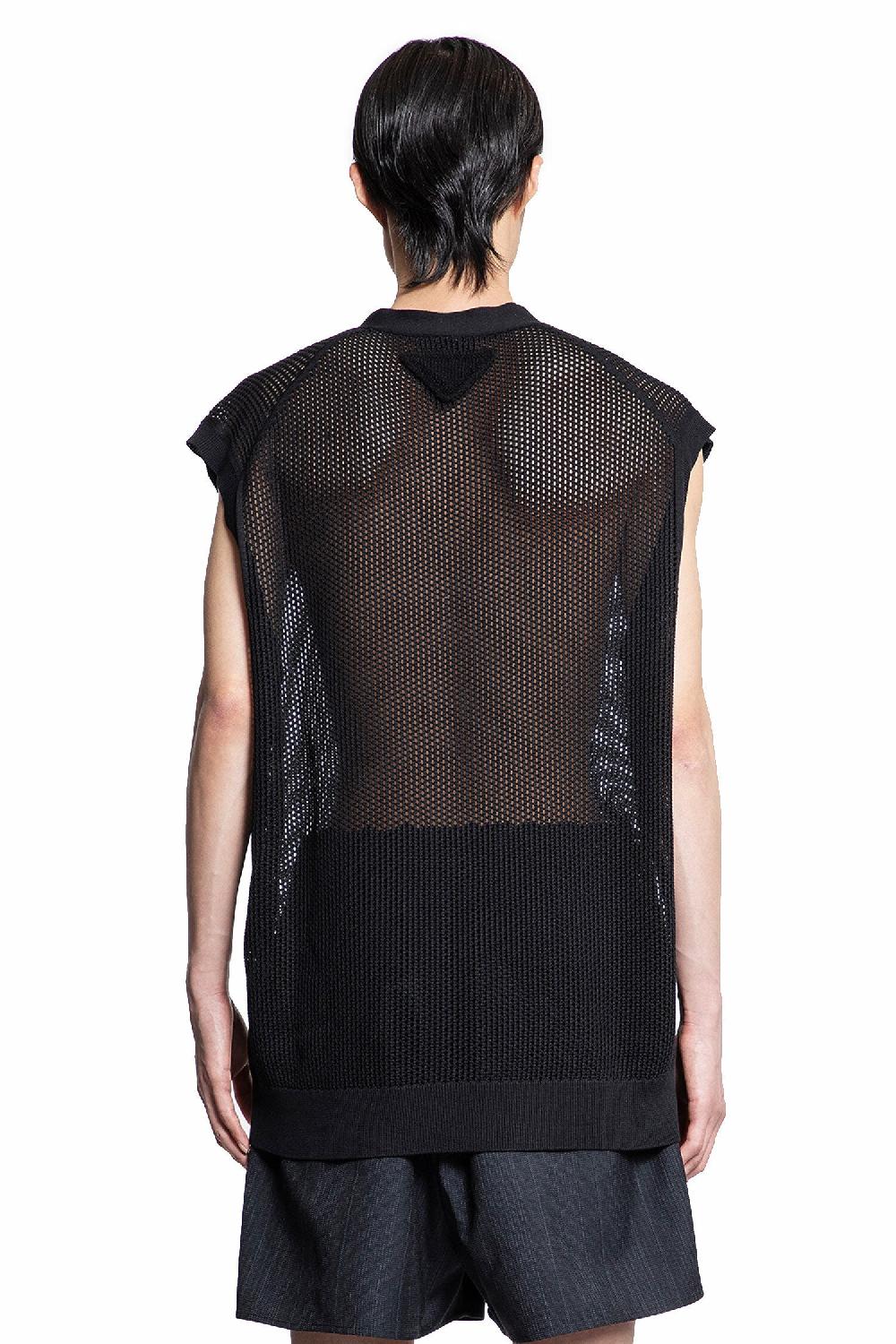 Antonioli PRADA MAN BLACK KNITWEAR