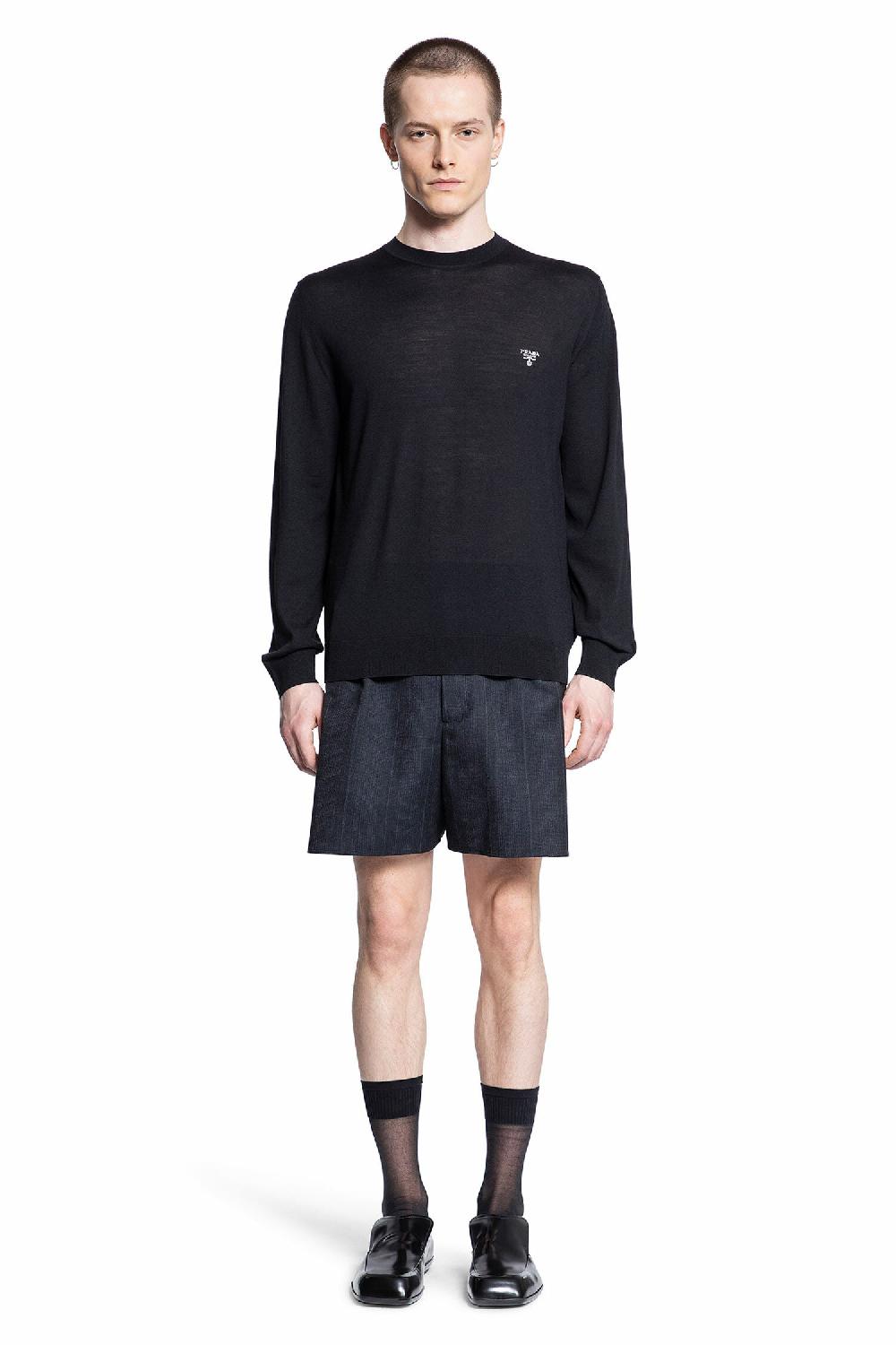 Antonioli PRADA MAN BLACK KNITWEAR