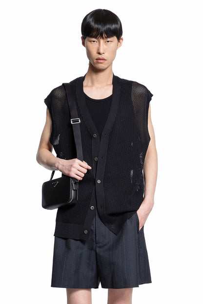Antonioli PRADA MAN BLACK KNITWEAR