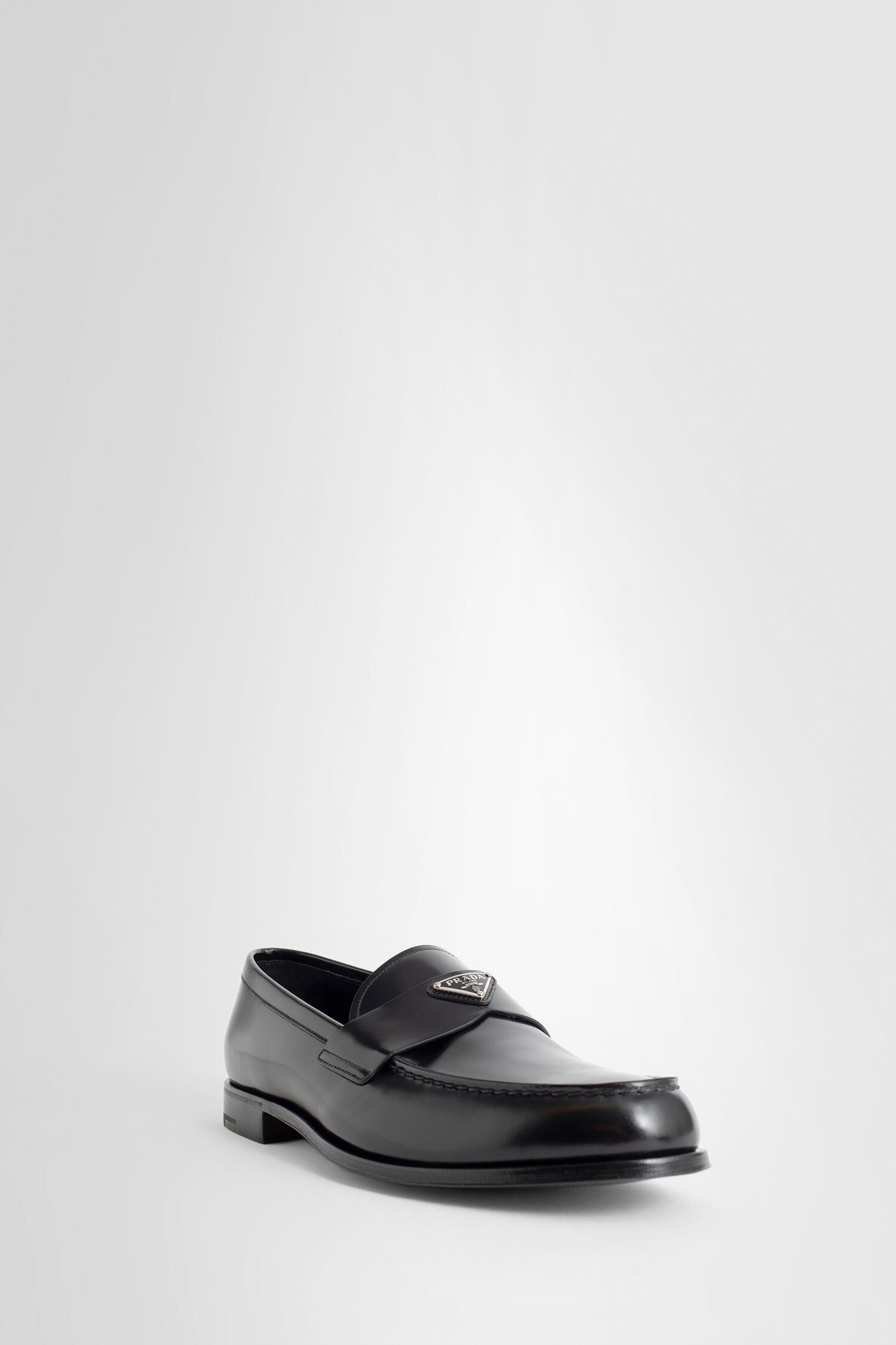 Antonioli PRADA MAN BLACK LOAFERS & FLATS