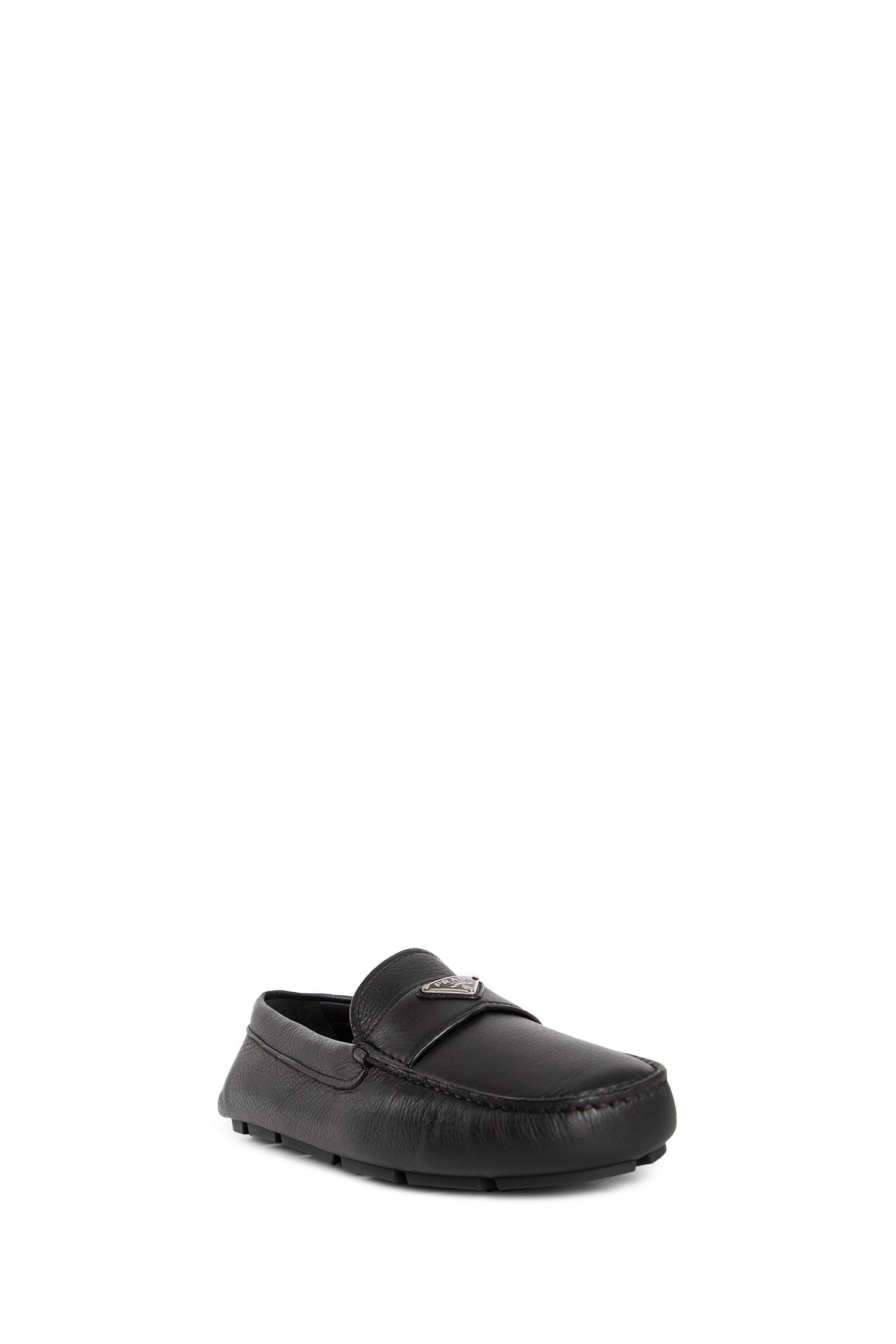 Antonioli PRADA MAN BLACK LOAFERS & FLATS