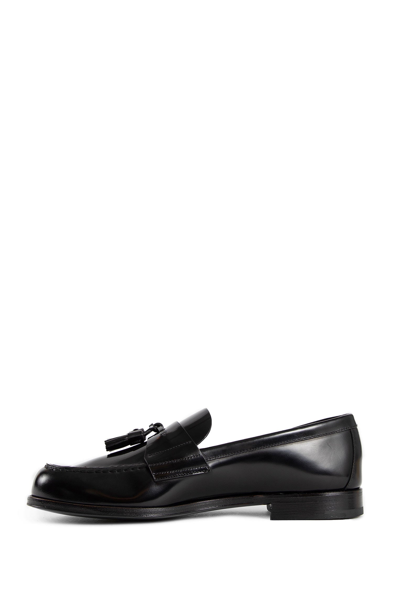 Antonioli PRADA MAN BLACK LOAFERS & FLATS