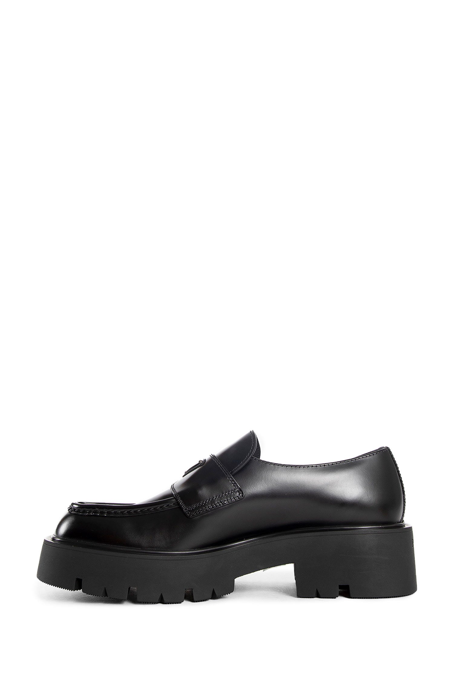 Antonioli PRADA MAN BLACK LOAFERS & FLATS
