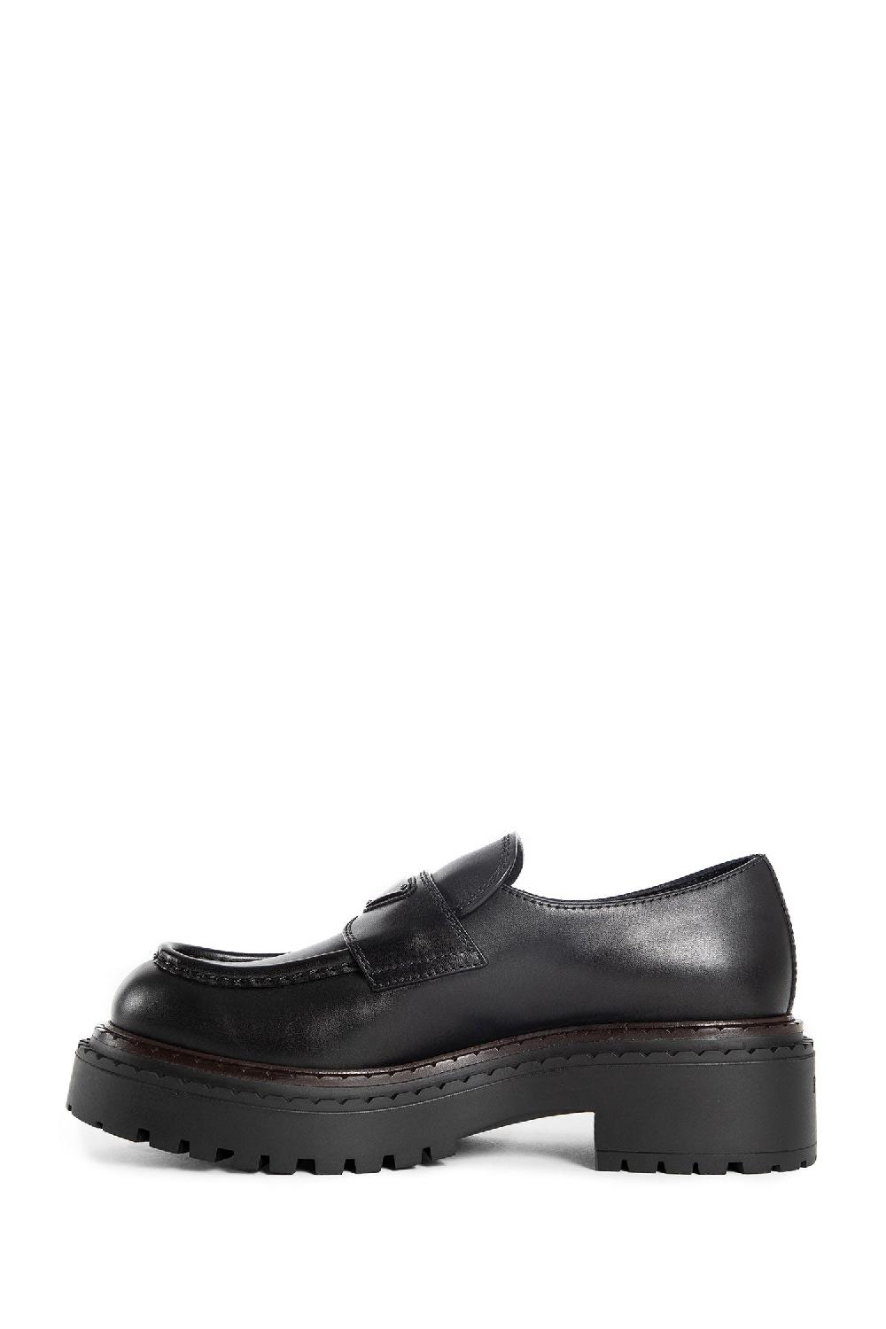 Antonioli PRADA MAN BLACK LOAFERS & FLATS