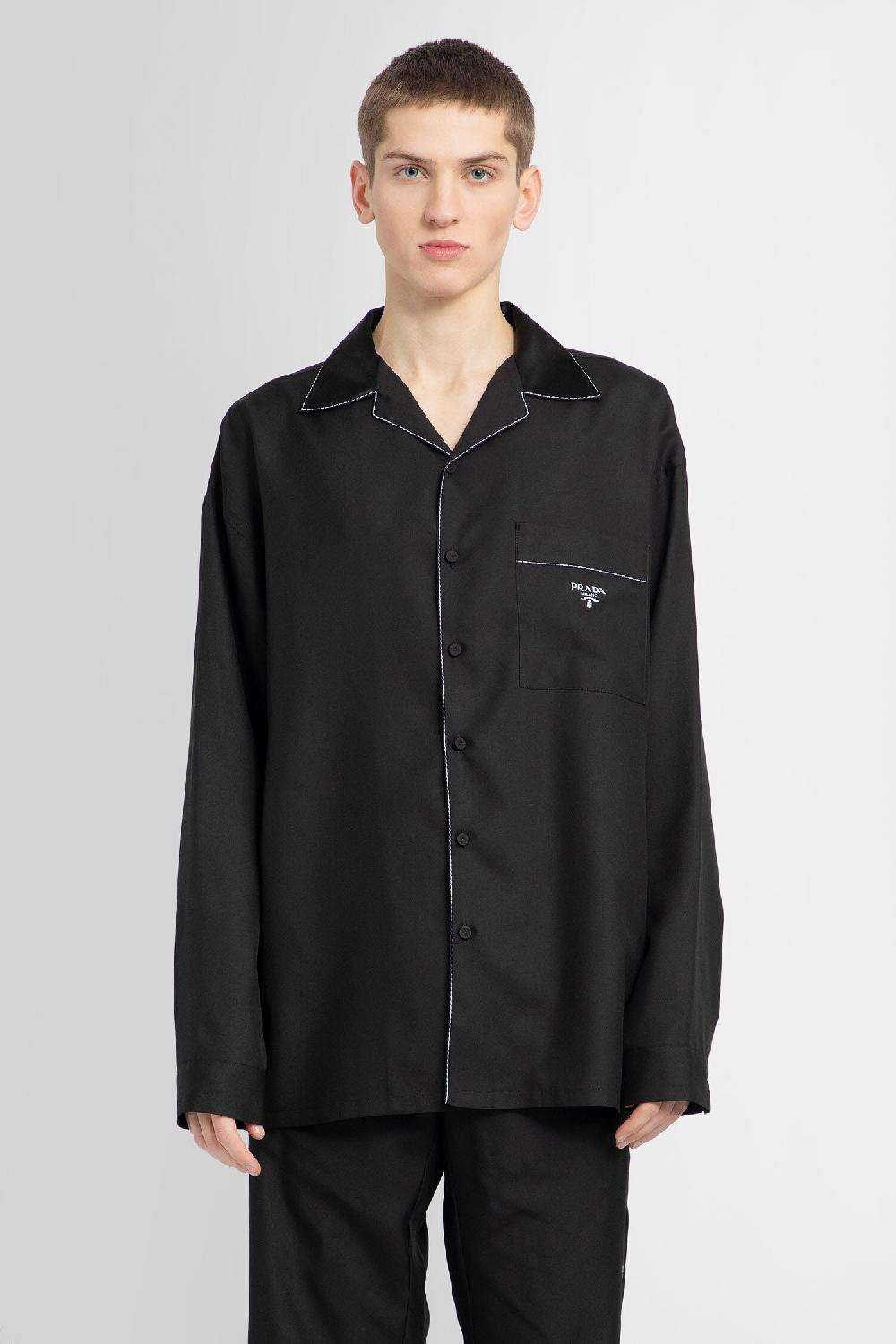 Antonioli PRADA MAN BLACK SHIRTS