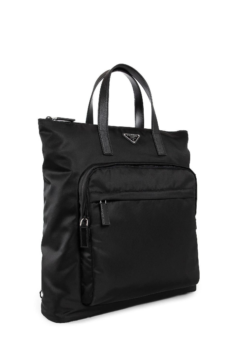 Antonioli PRADA MAN BLACK TOTE BAGS